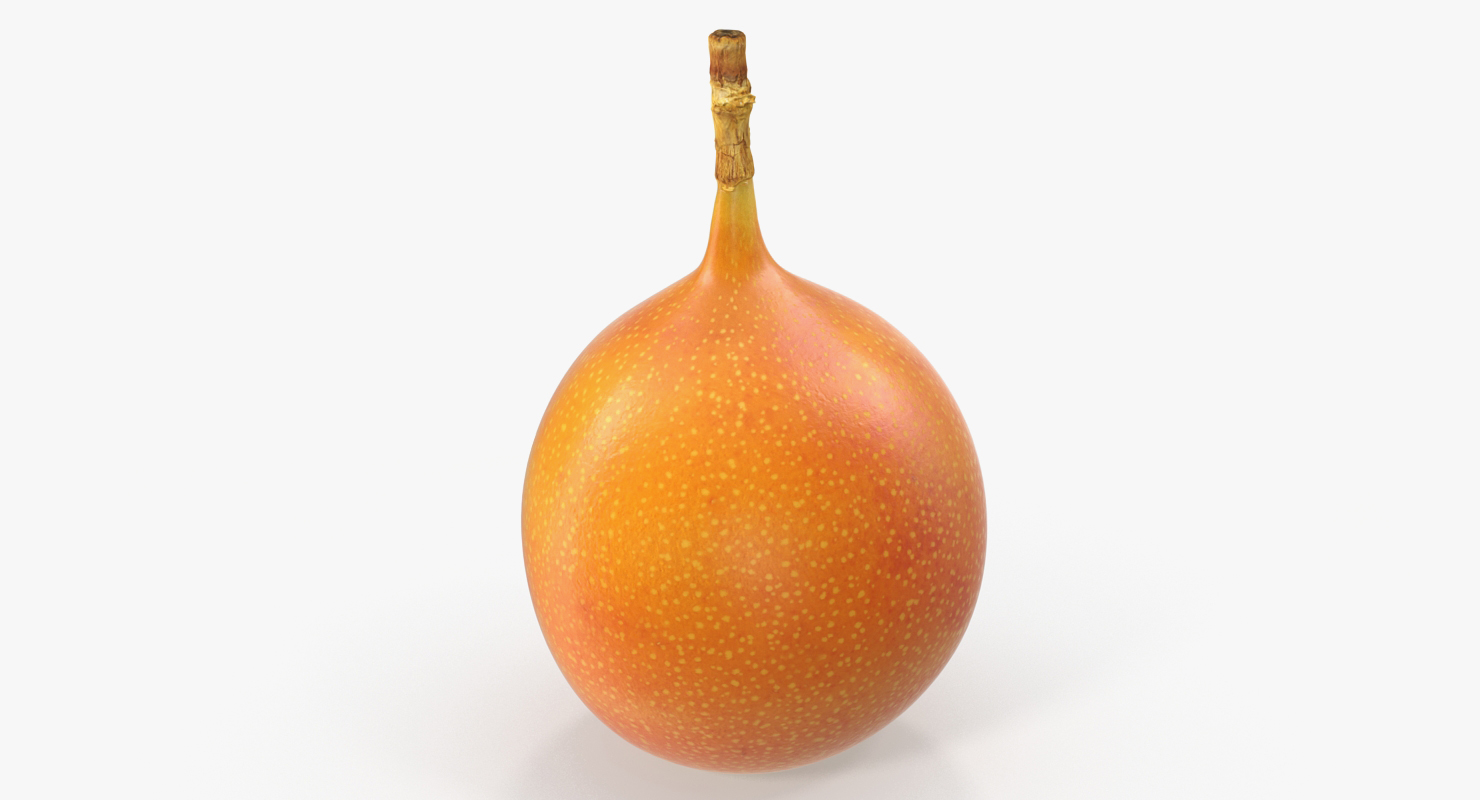 3D Exotic Fruit Granadilla model