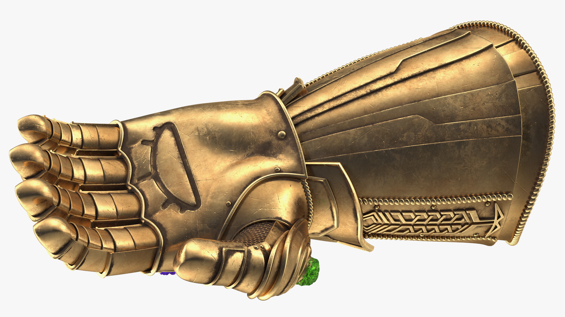 Infinity Gauntlet Rigged 3D model