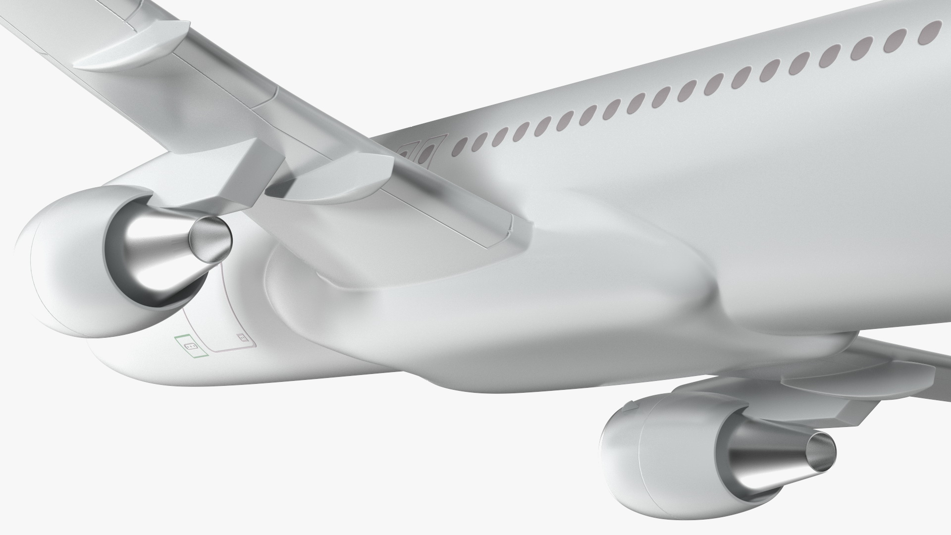 Jet Airliner Scale Model 3D model