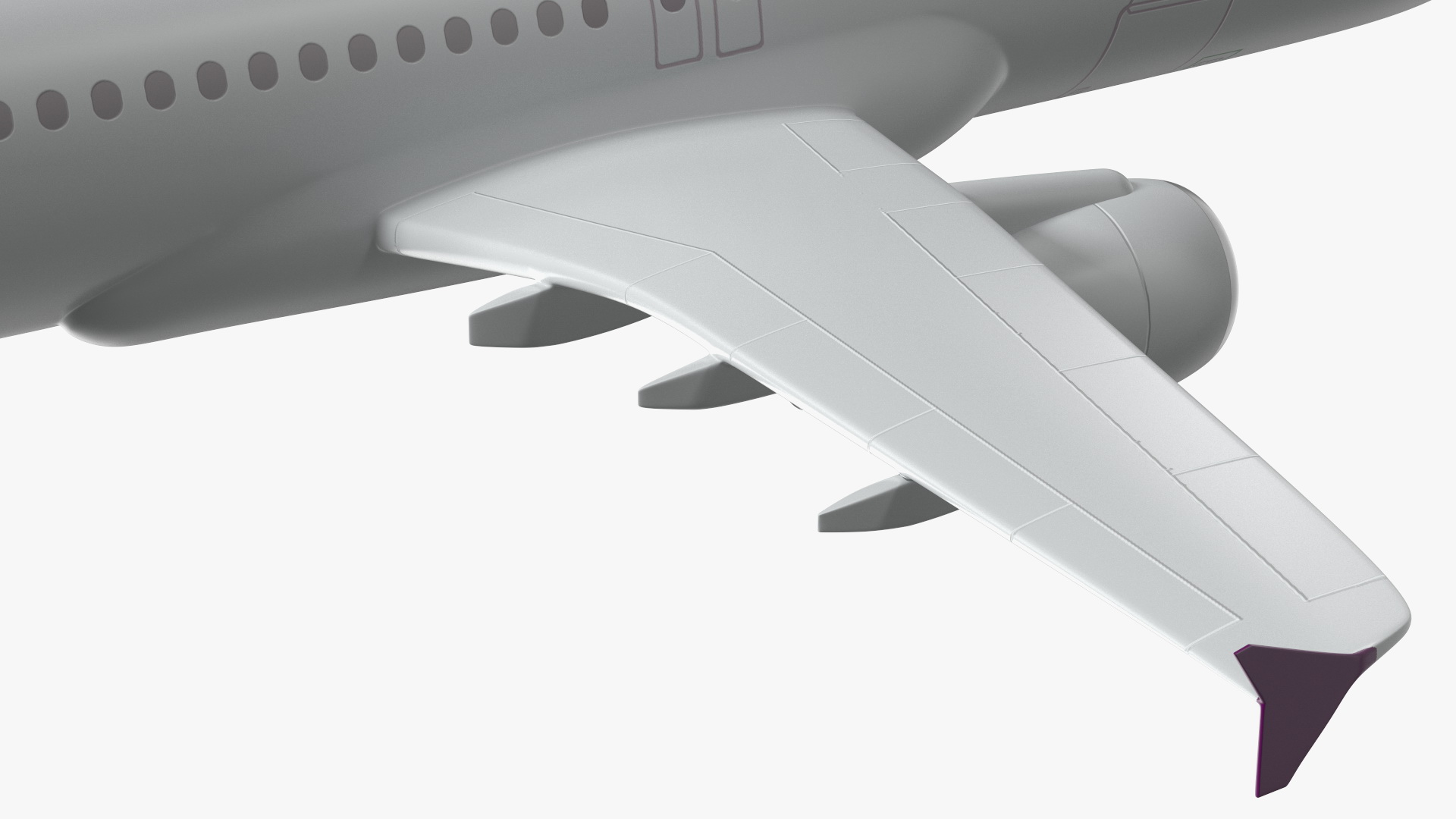 Jet Airliner Scale Model 3D model