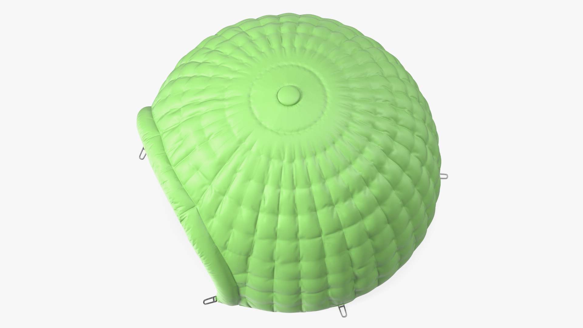 Inflatable Dome Shelter Green 3D model