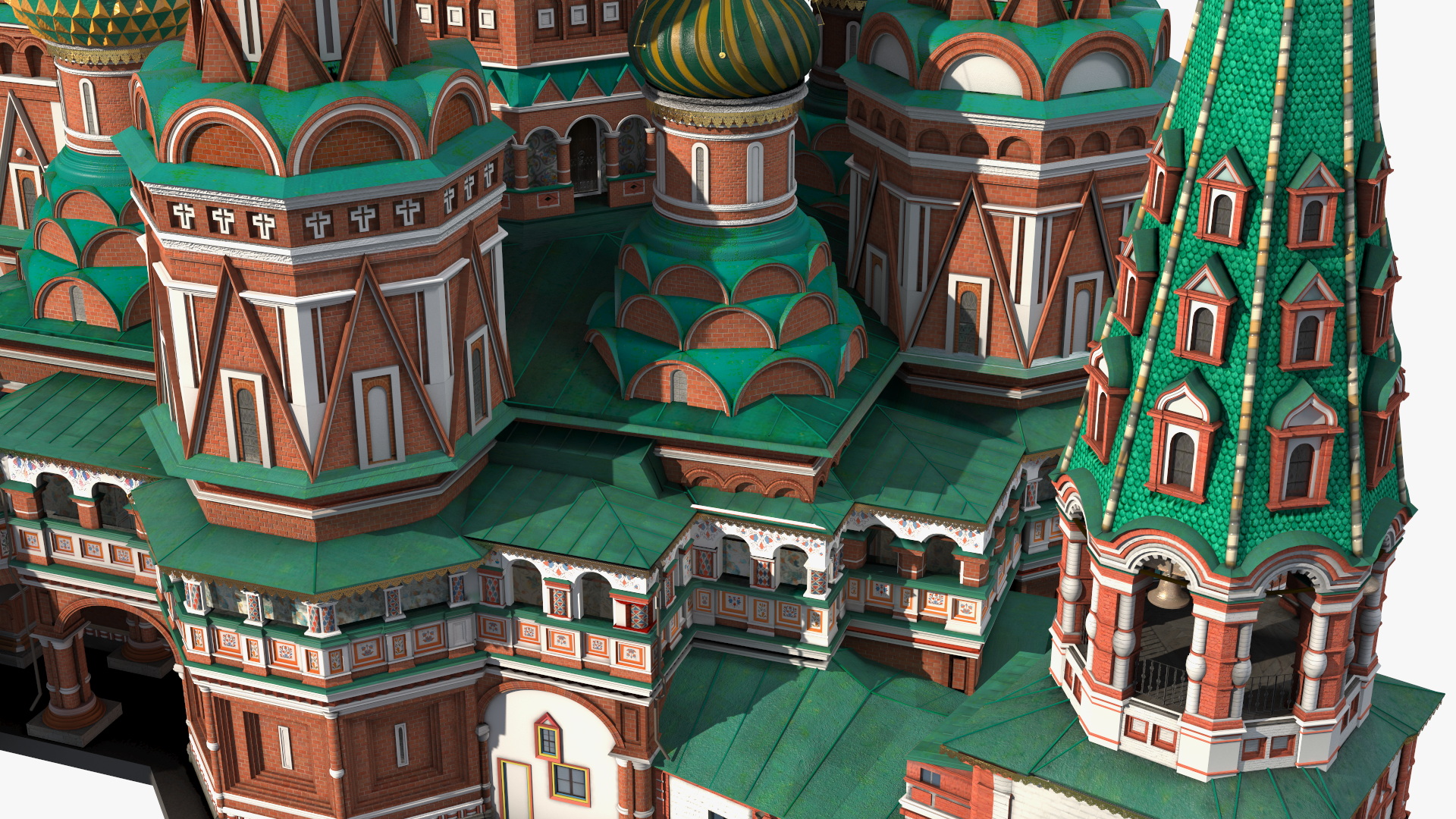 Saint Basils Cathedral Moscow 3D model