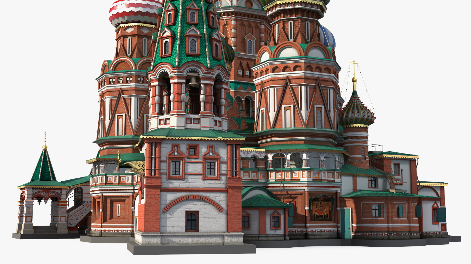 Saint Basils Cathedral Moscow 3D model