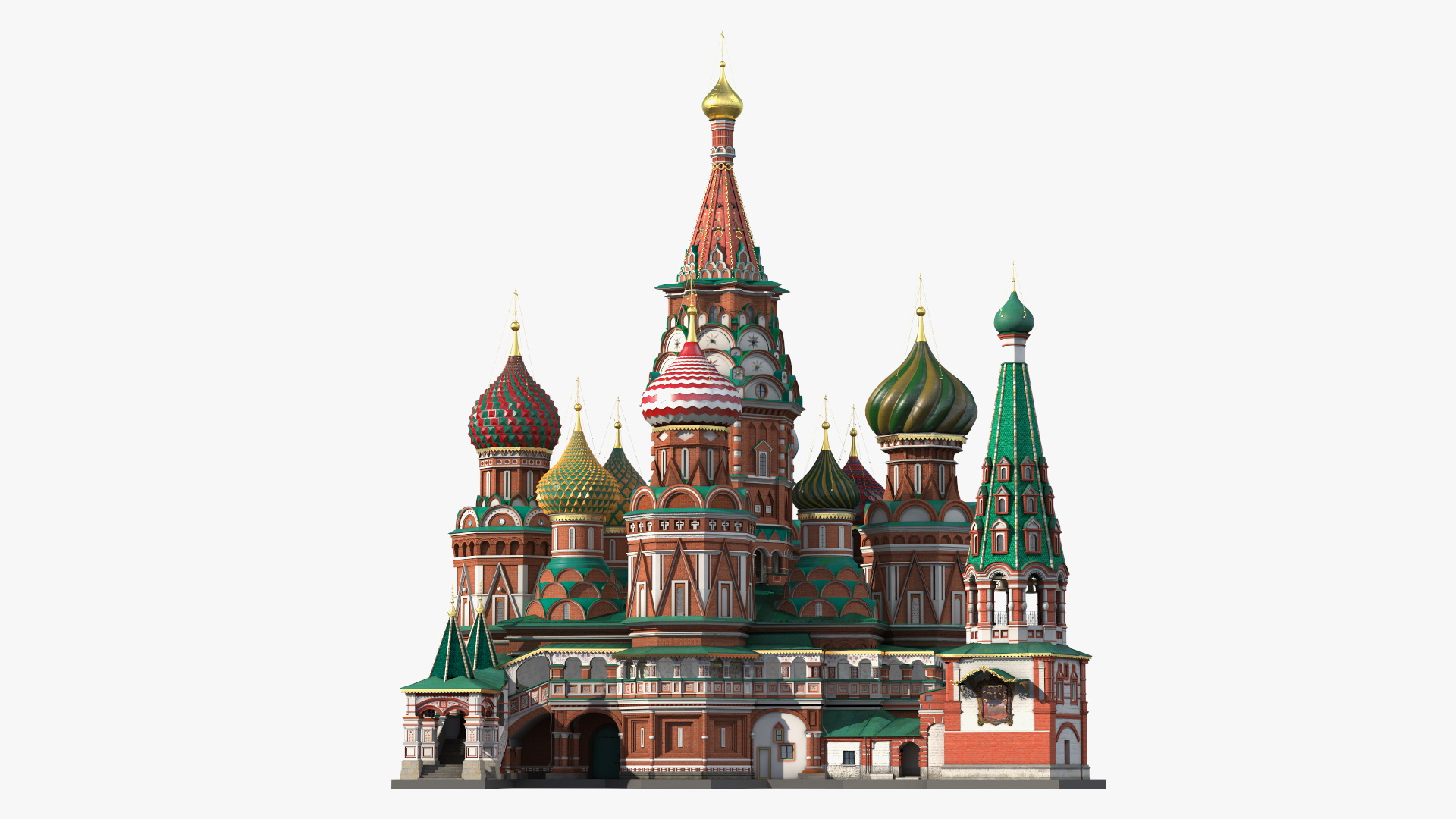 Saint Basils Cathedral Moscow 3D model