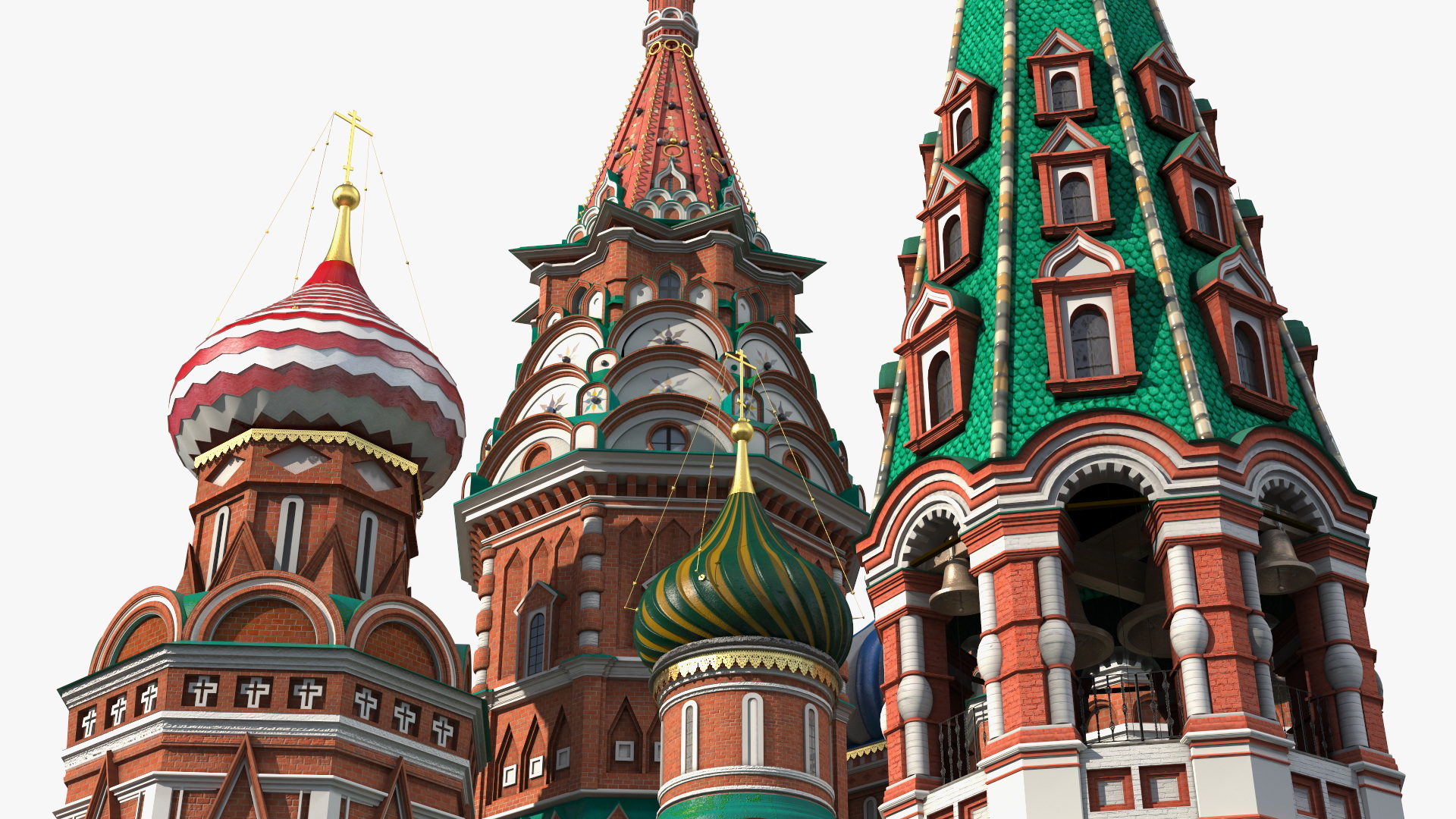 Saint Basils Cathedral Moscow 3D model