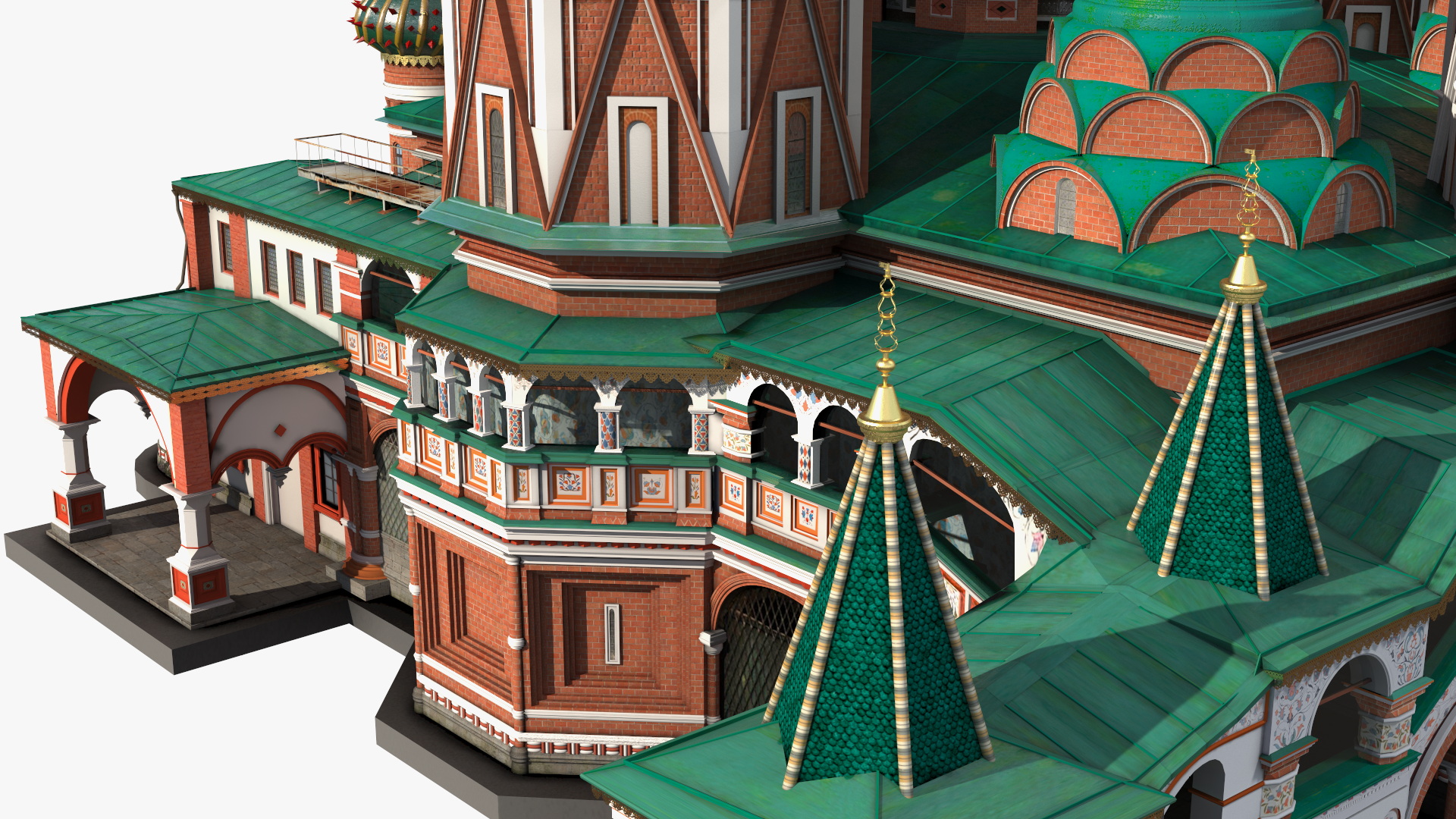 Saint Basils Cathedral Moscow 3D model