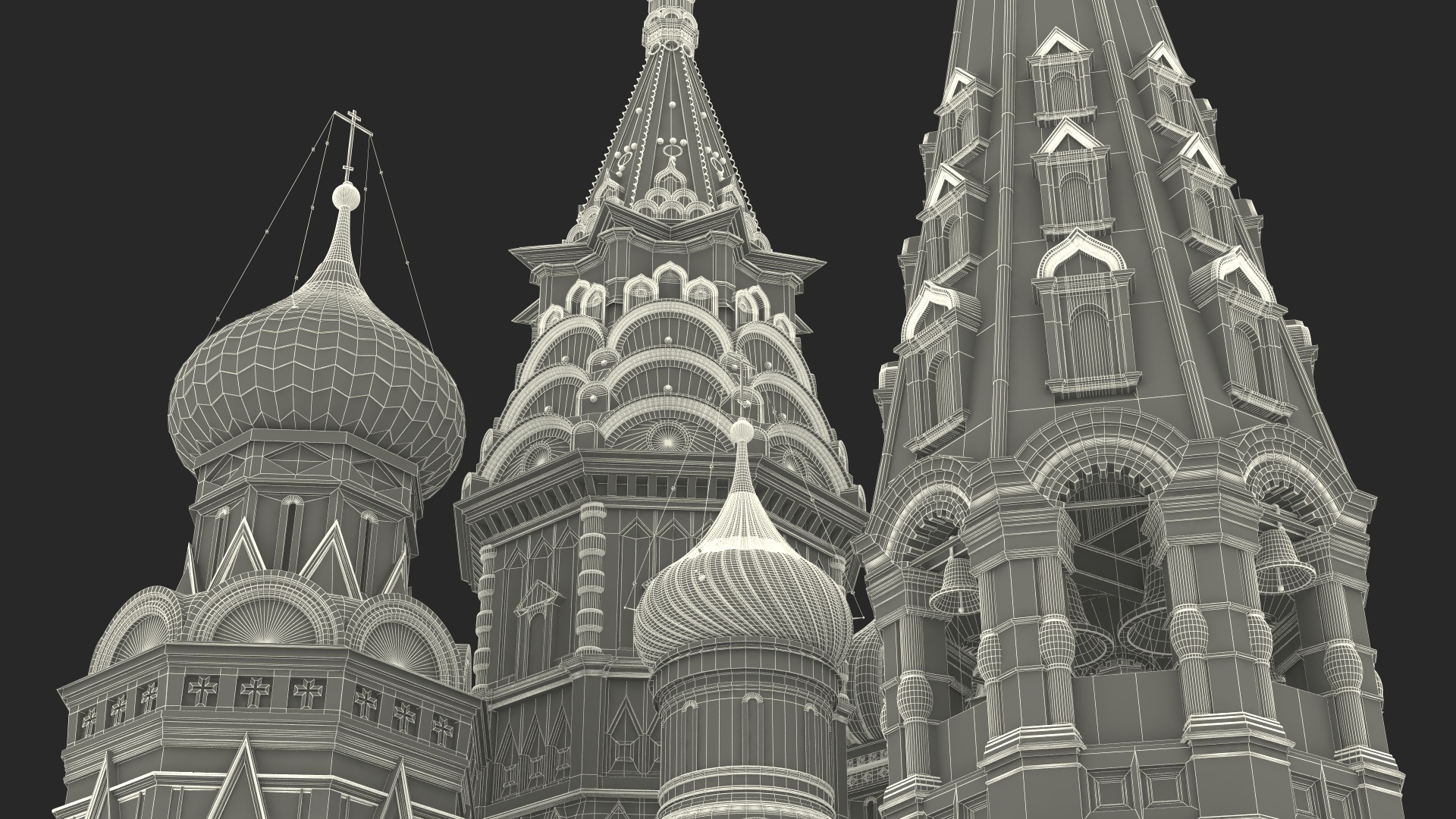 Saint Basils Cathedral Moscow 3D model