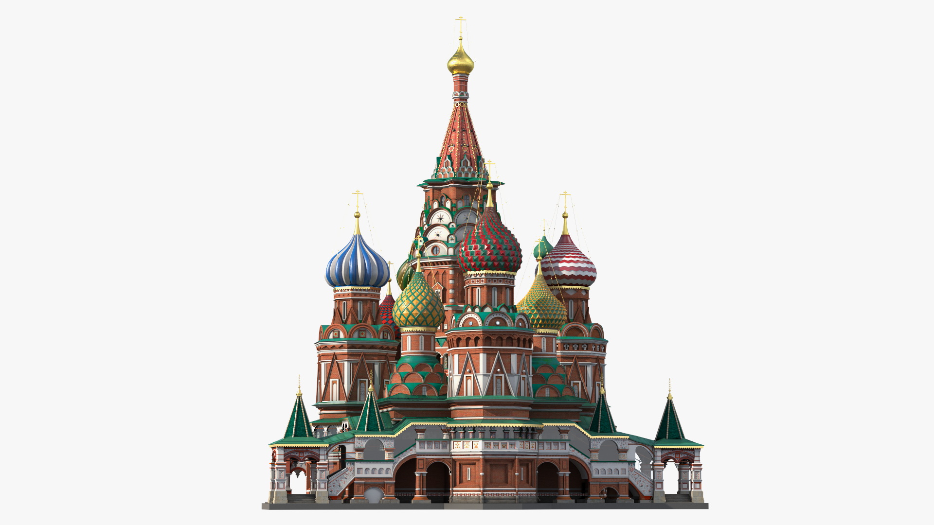 Saint Basils Cathedral Moscow 3D model