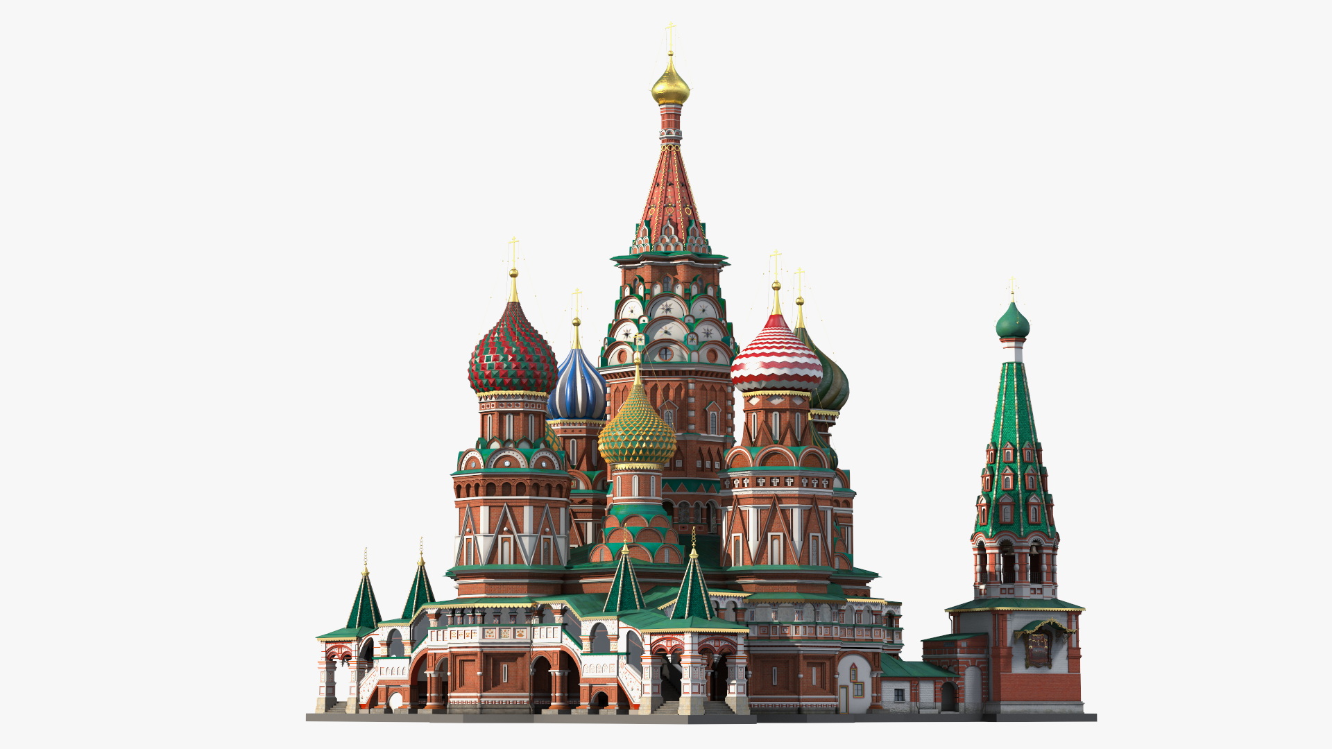 Saint Basils Cathedral Moscow 3D model