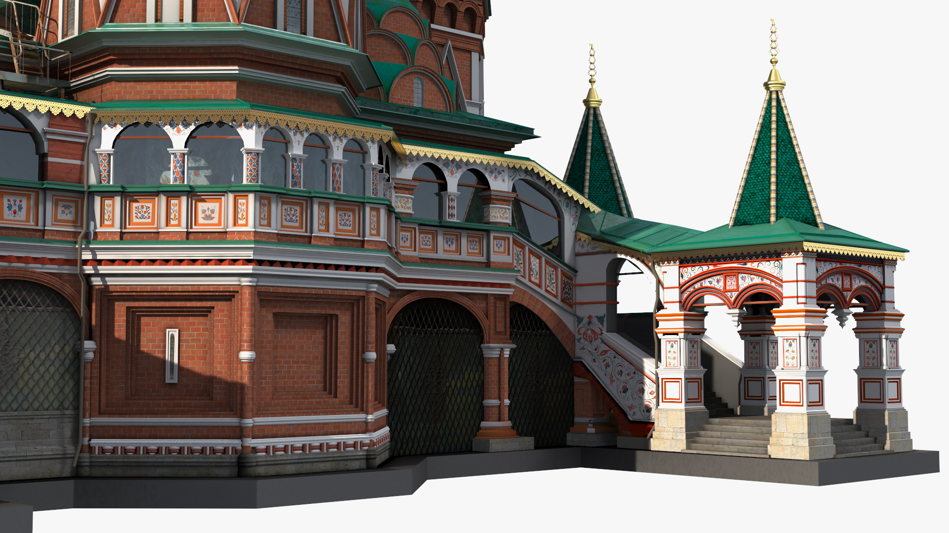 Saint Basils Cathedral Moscow 3D model