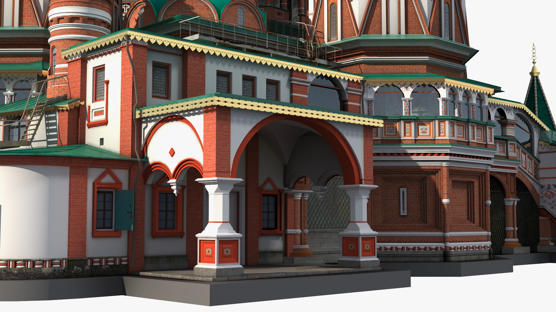 Saint Basils Cathedral Moscow 3D model