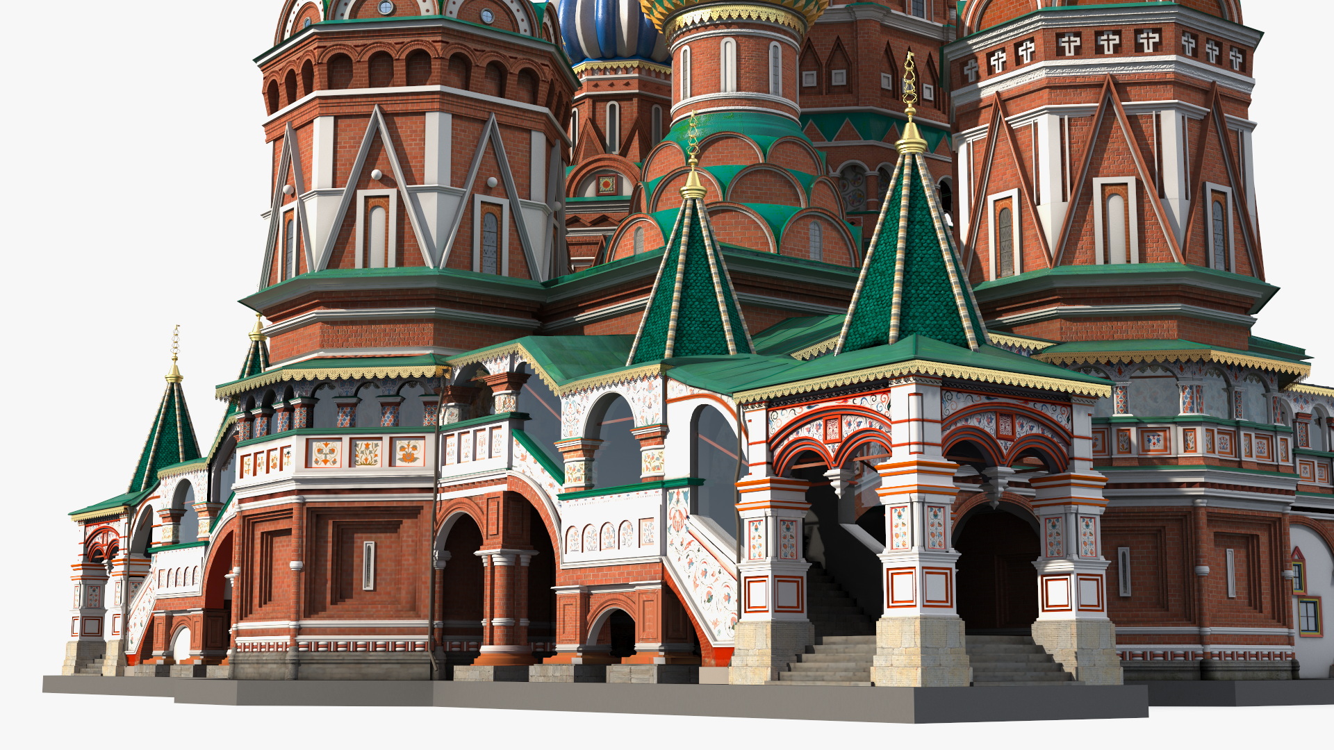 Saint Basils Cathedral Moscow 3D model