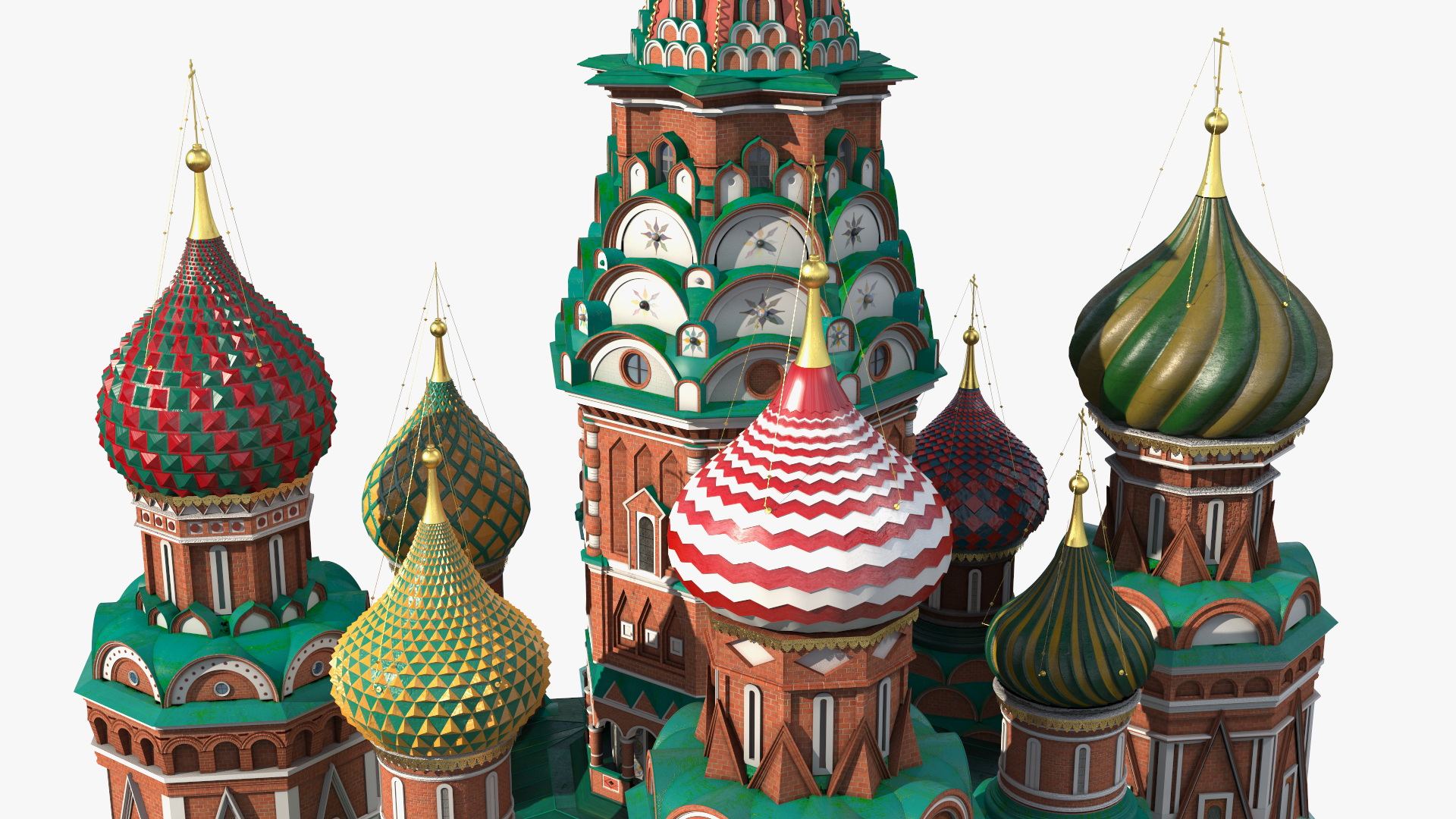 Saint Basils Cathedral Moscow 3D model