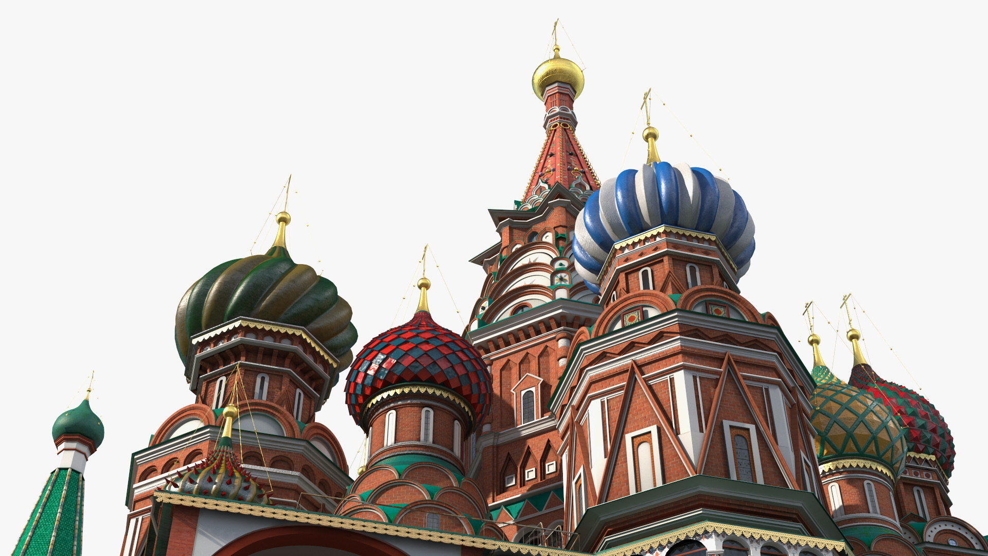 Saint Basils Cathedral Moscow 3D model