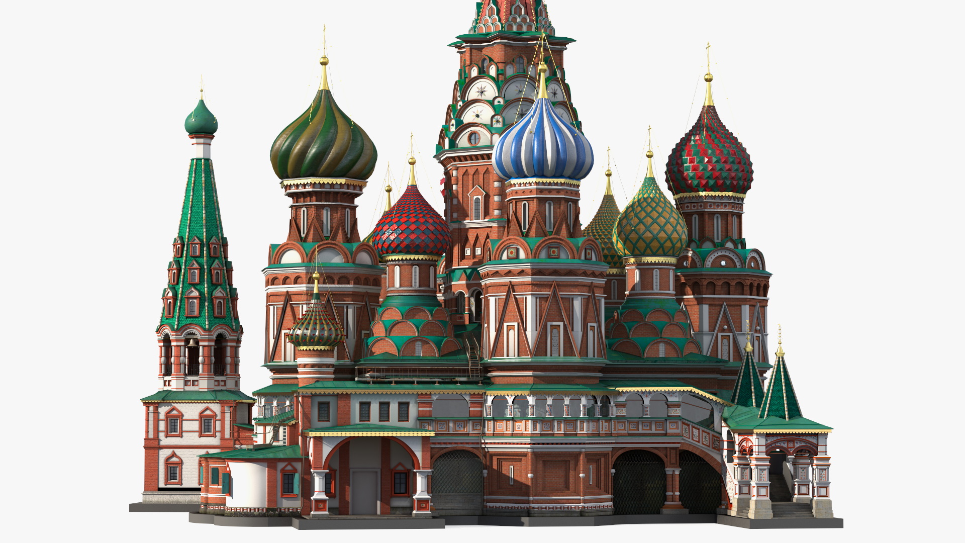 Saint Basils Cathedral Moscow 3D model