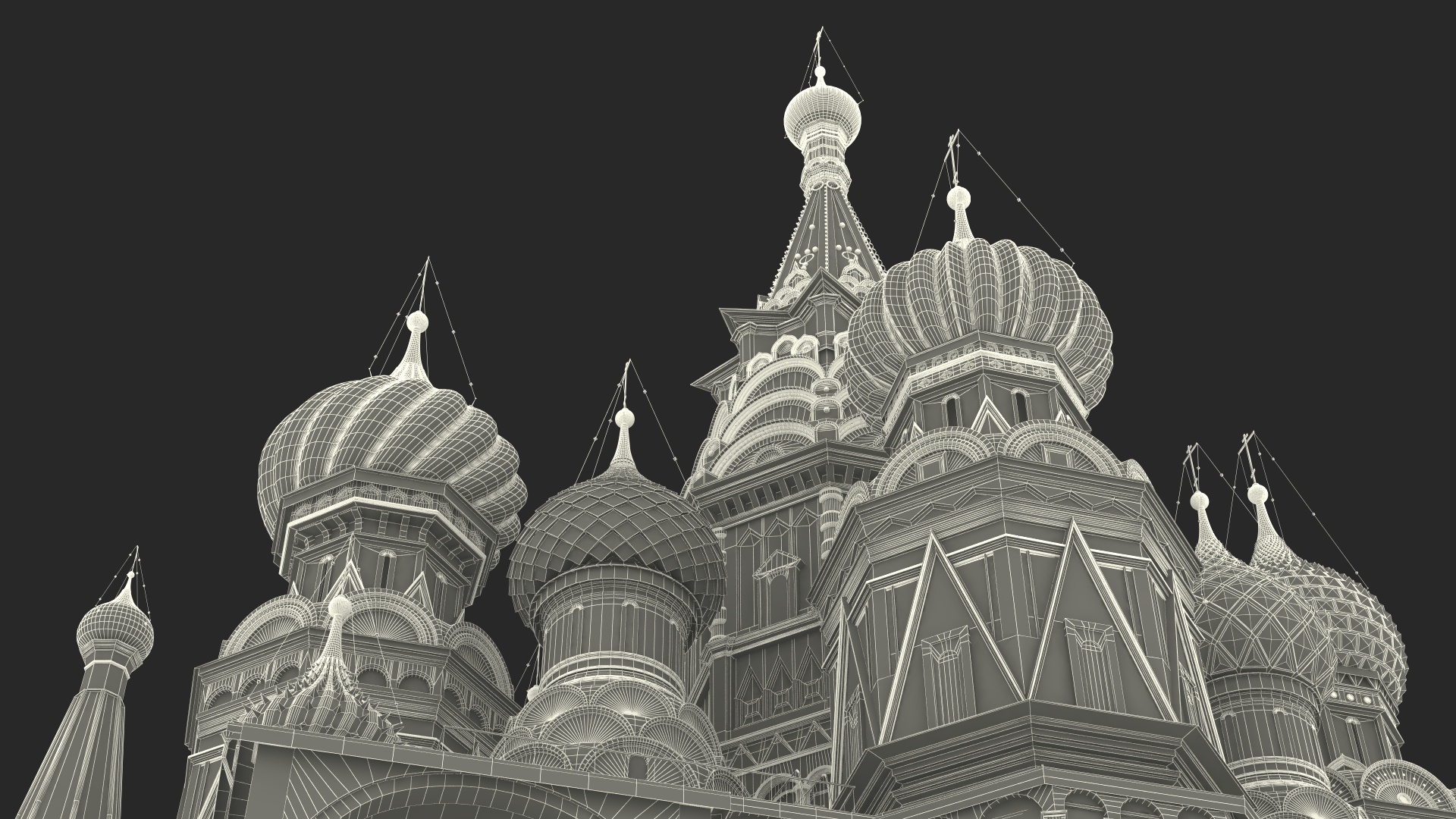 Saint Basils Cathedral Moscow 3D model