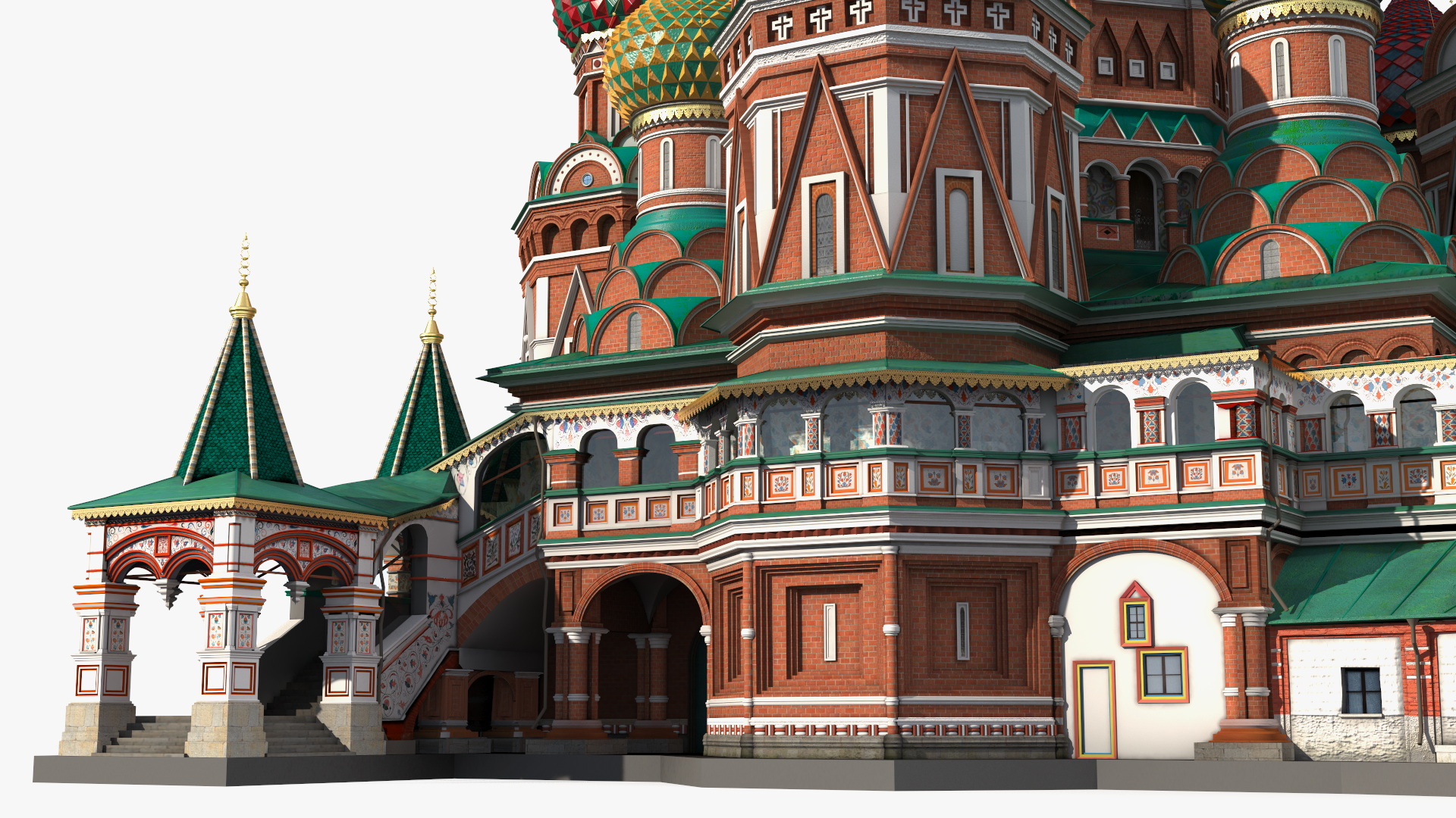 Saint Basils Cathedral Moscow 3D model