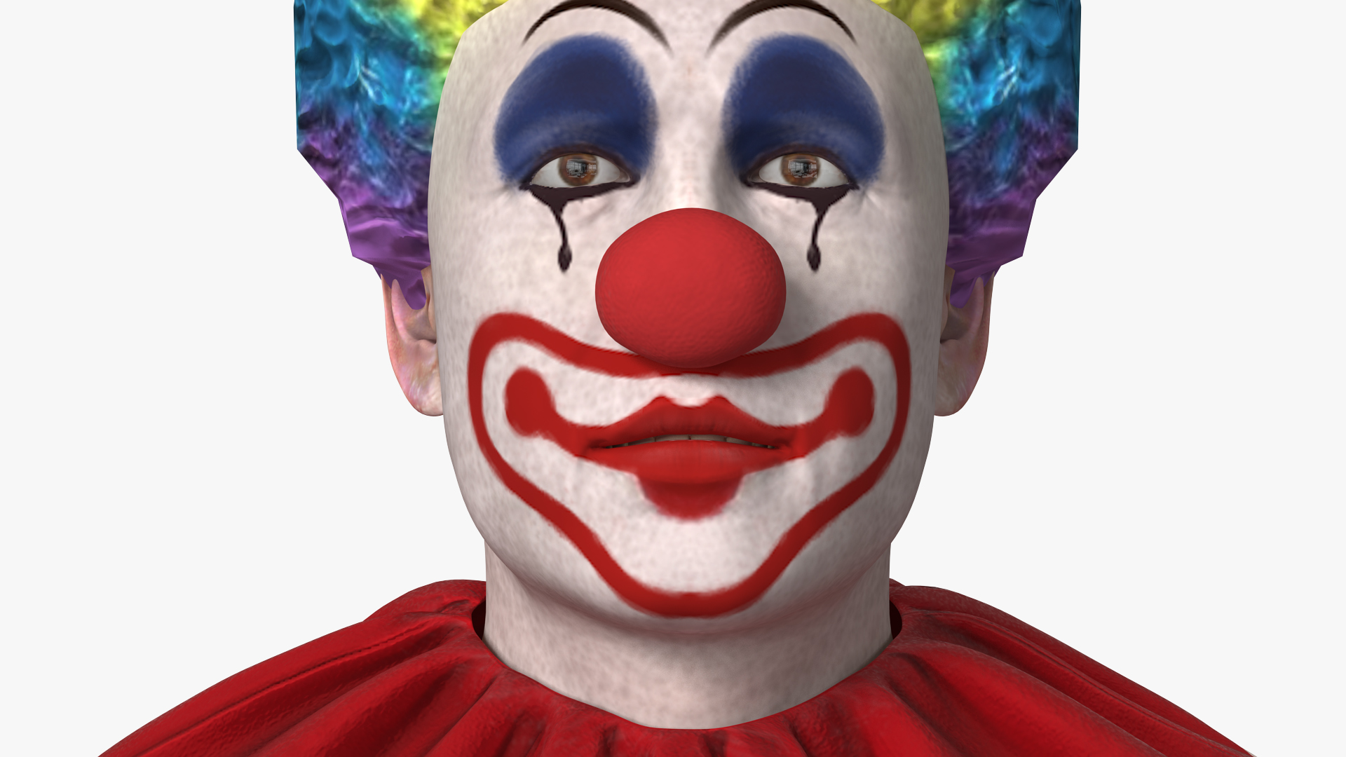 3D Adult Clown Suit