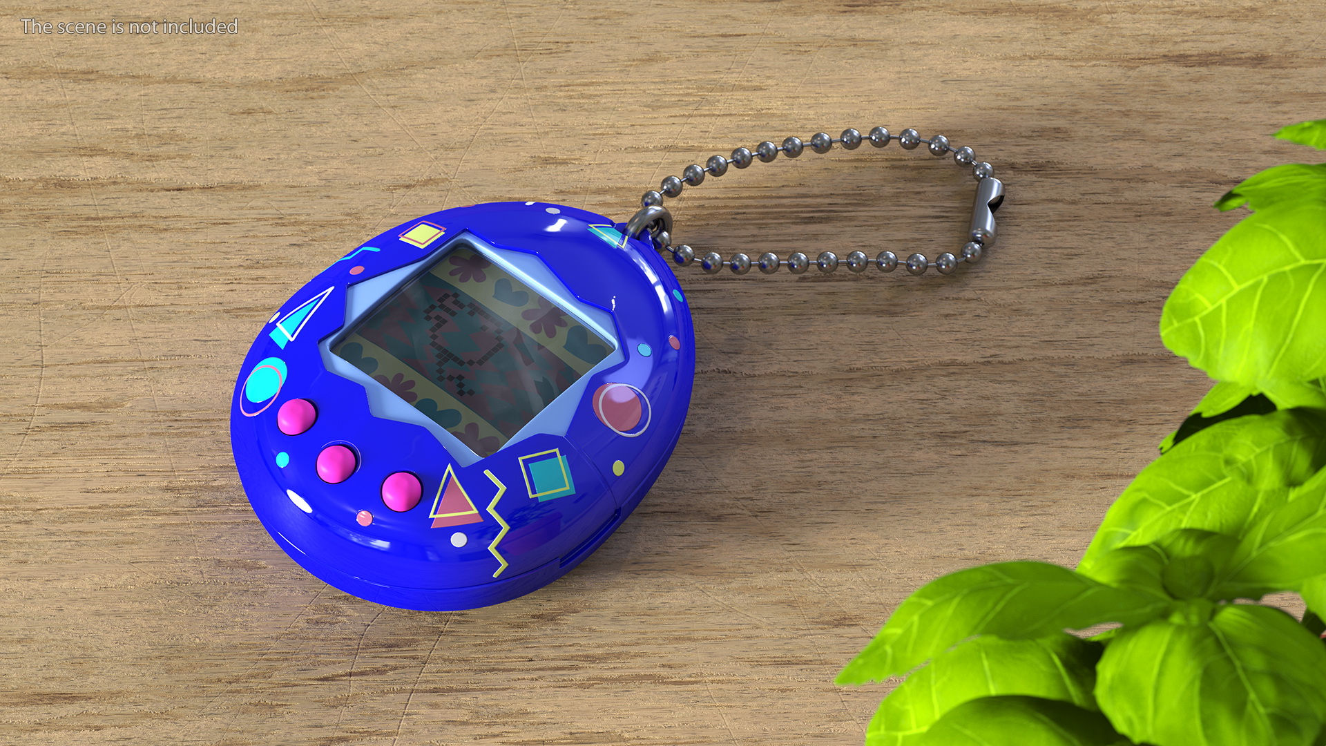 Electronic Digital Pet Violet 3D model