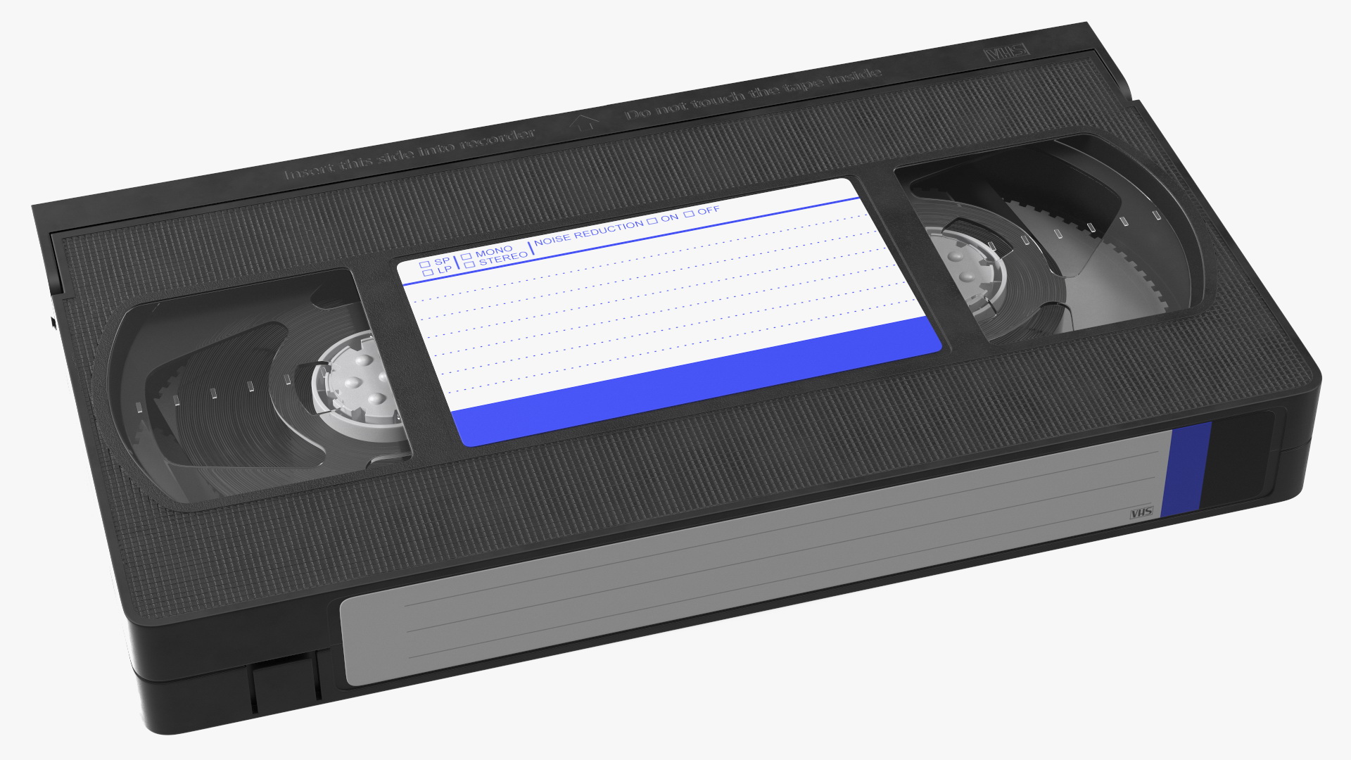 3D VHS E180 Video Cassette Tape model