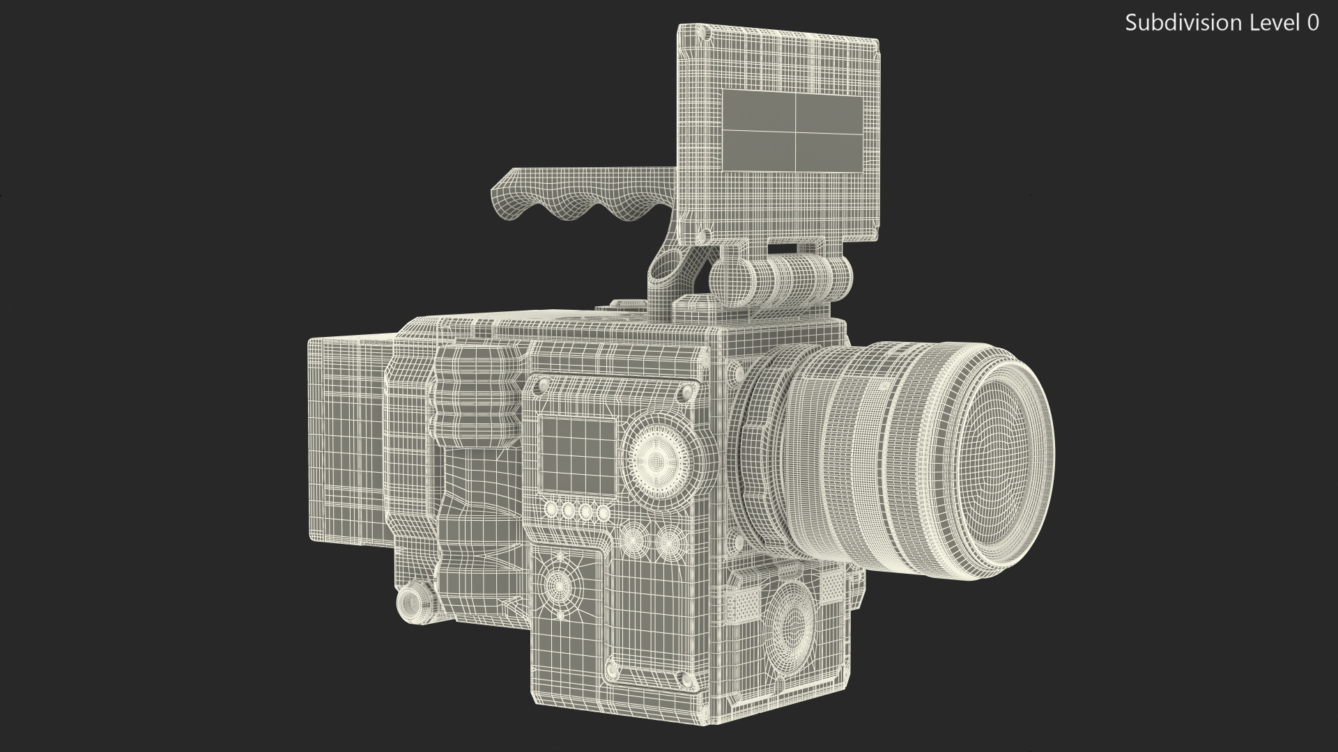 3D model Professional Camcorder Generic