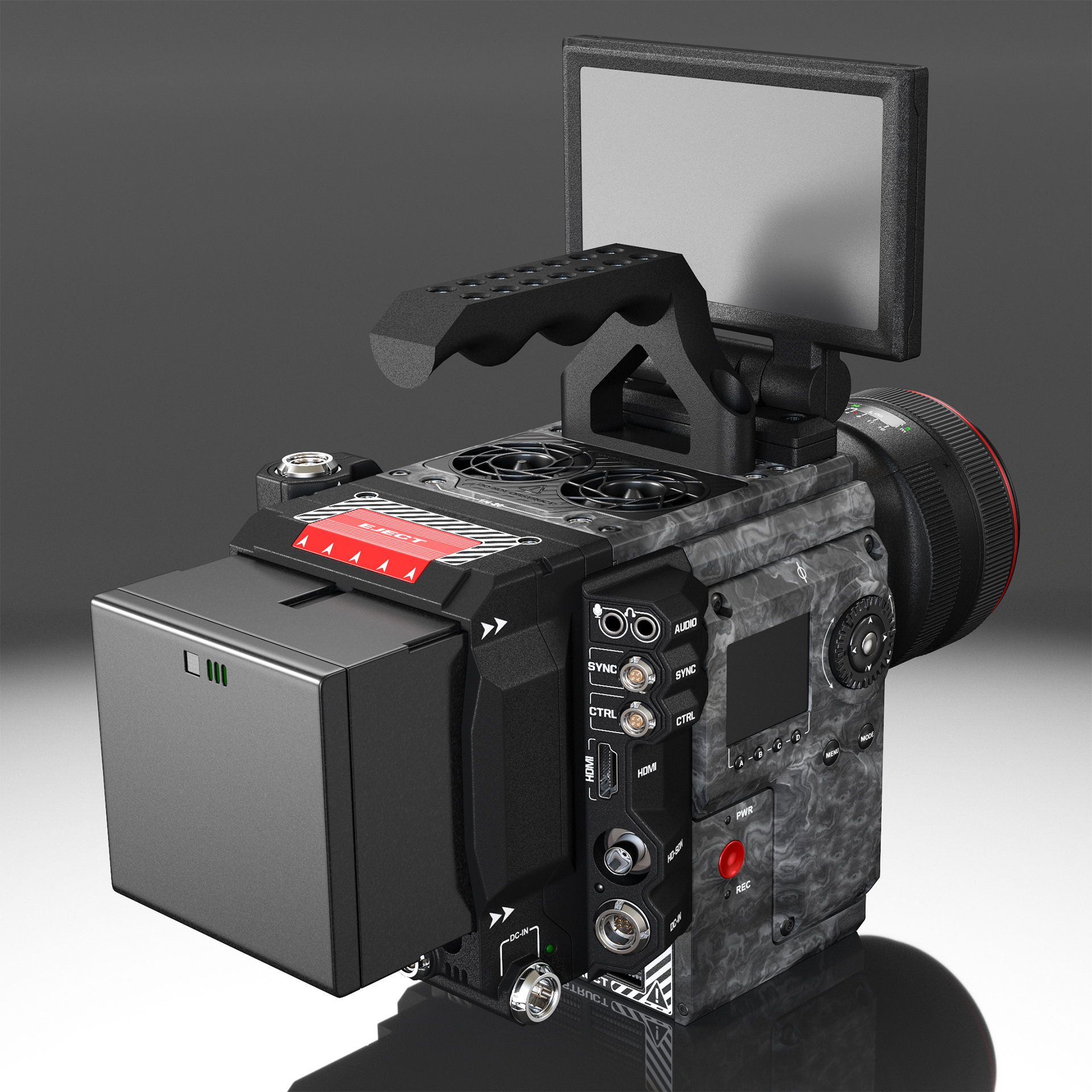 3D model Professional Camcorder Generic