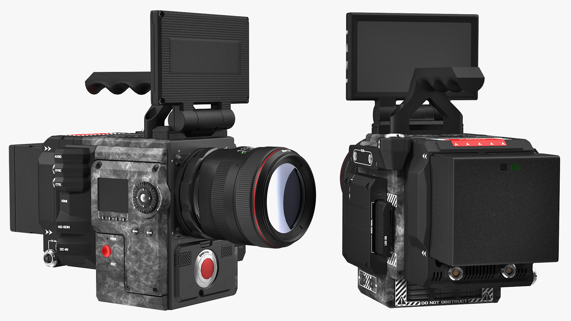 3D model Professional Camcorder Generic