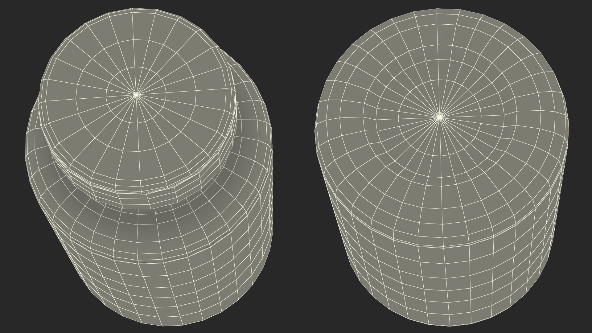 3D Vitamin C Jar model