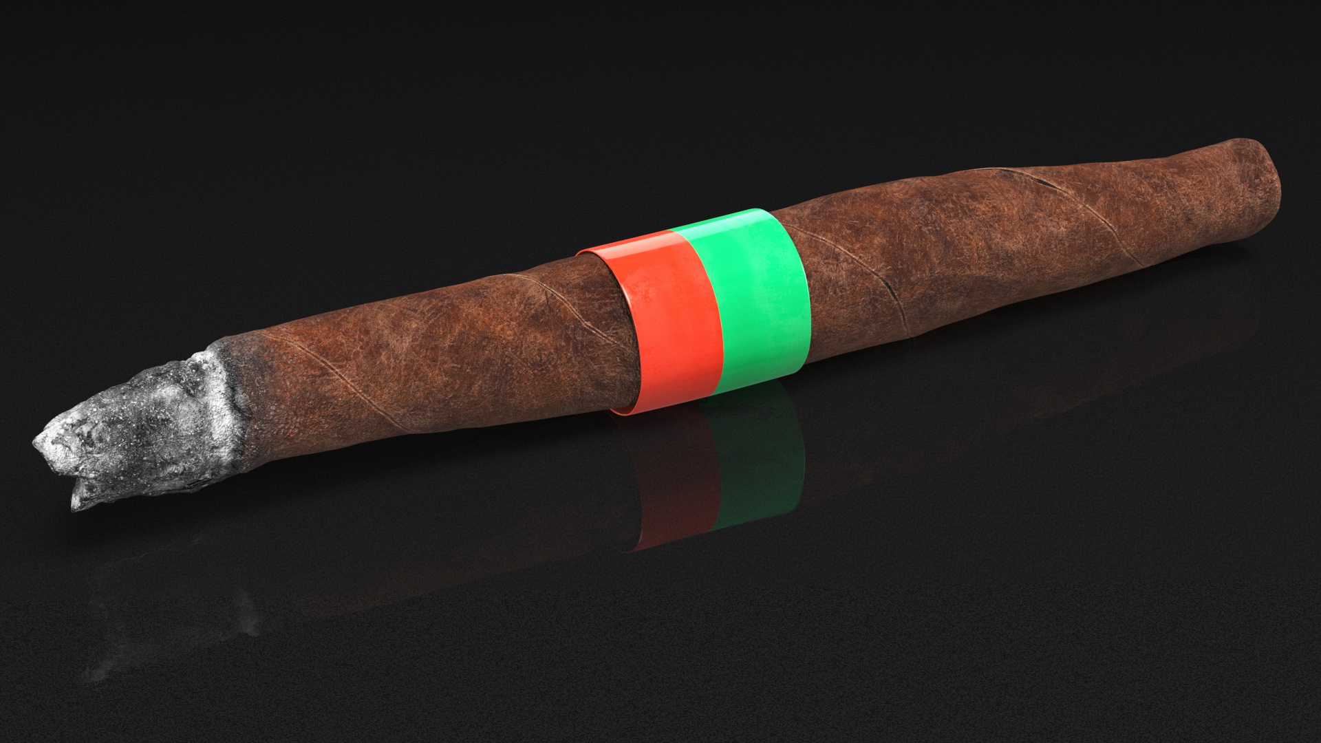 3D Smoldering Cigar