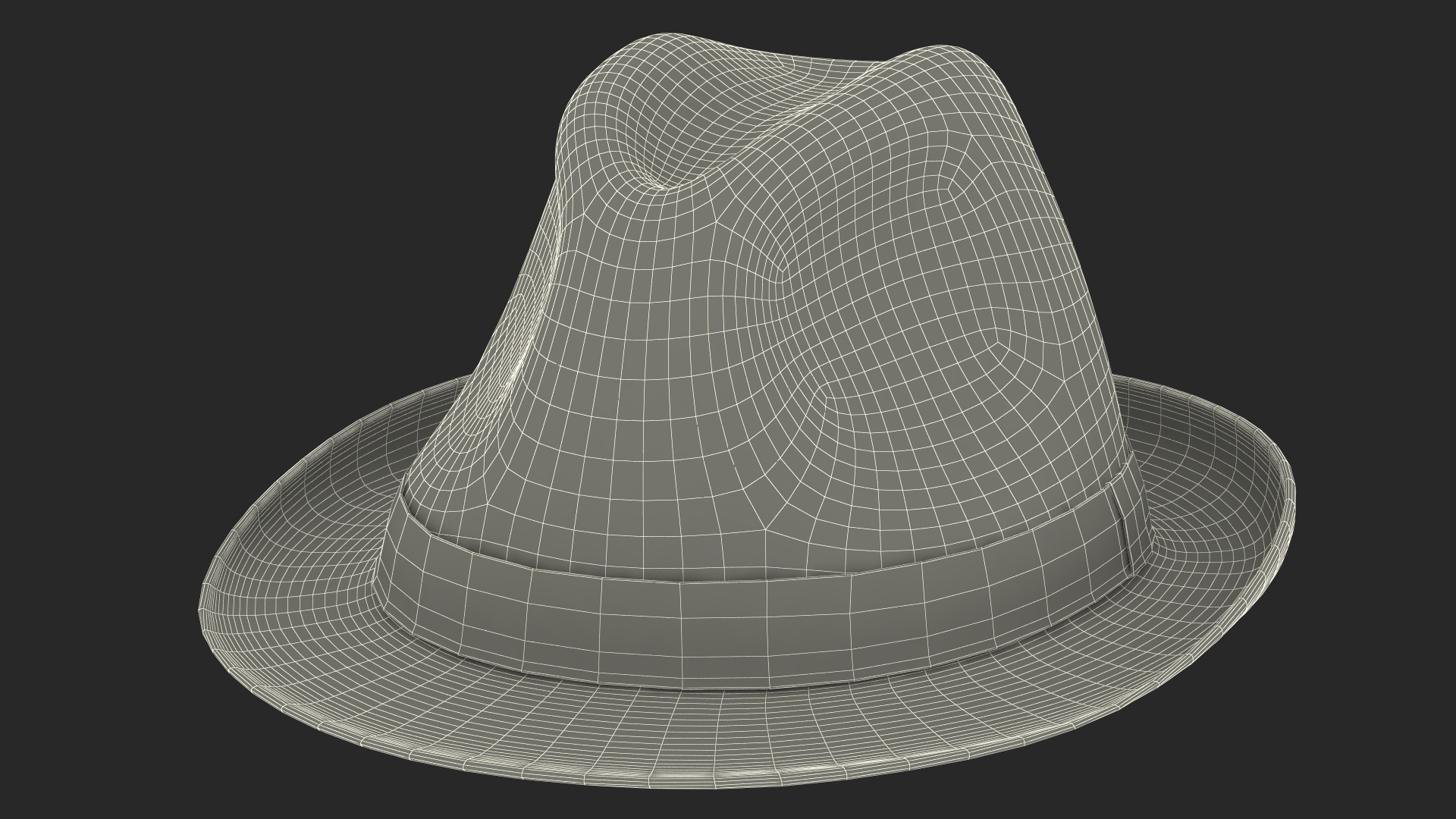 Brown Fedora 3D