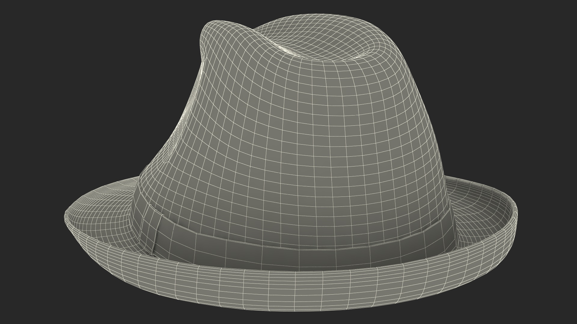 Brown Fedora 3D