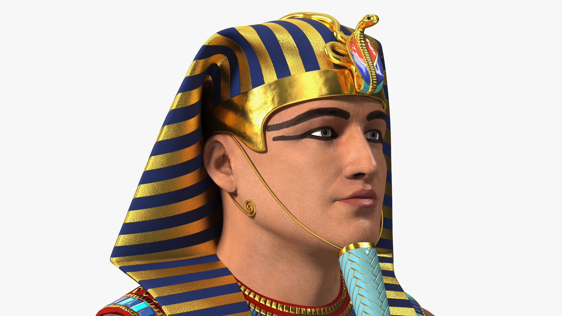 Ancient Egyptian Pharaoh 3D model