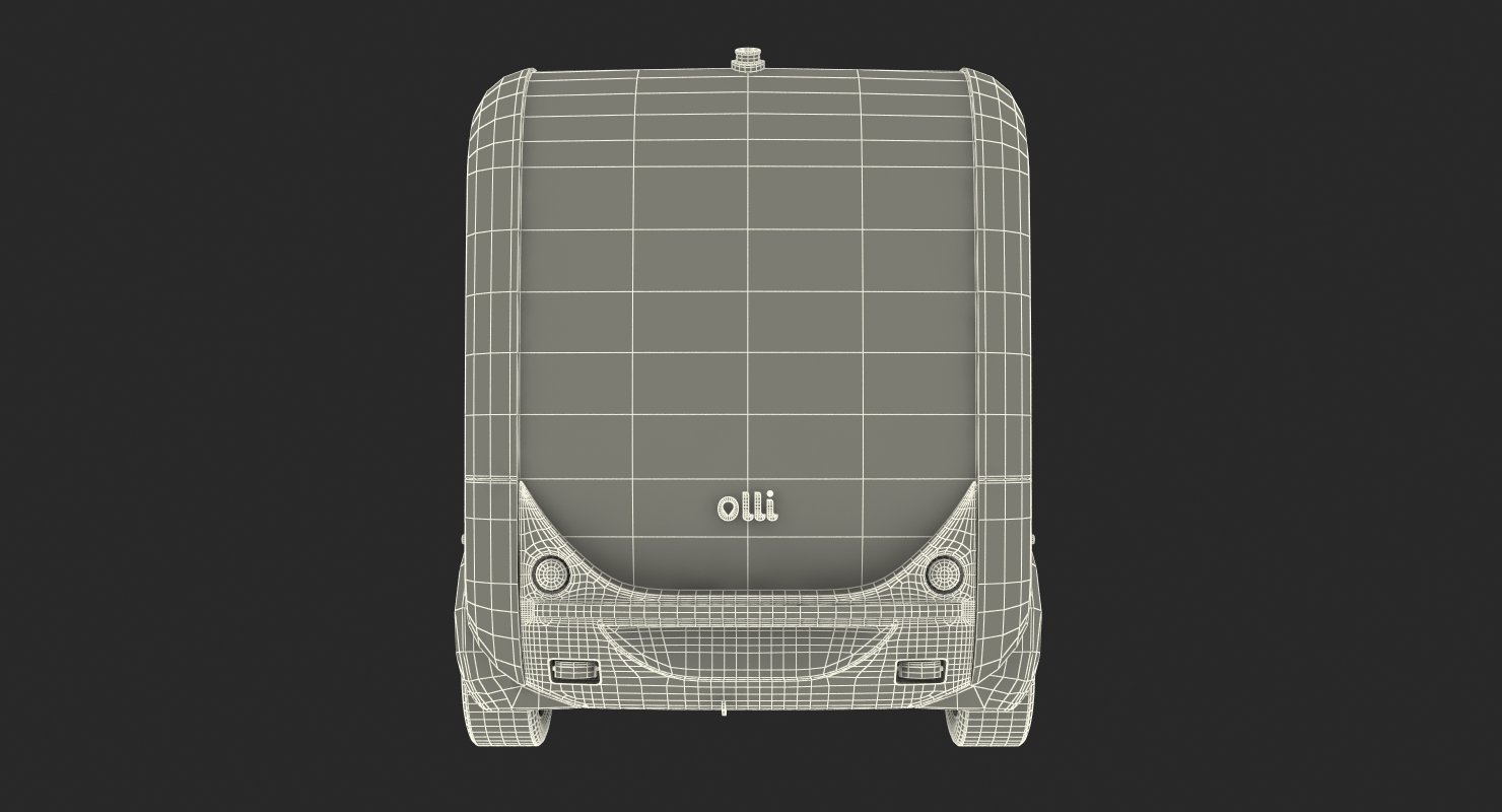 3D model Olli Self Driving Electric Bus