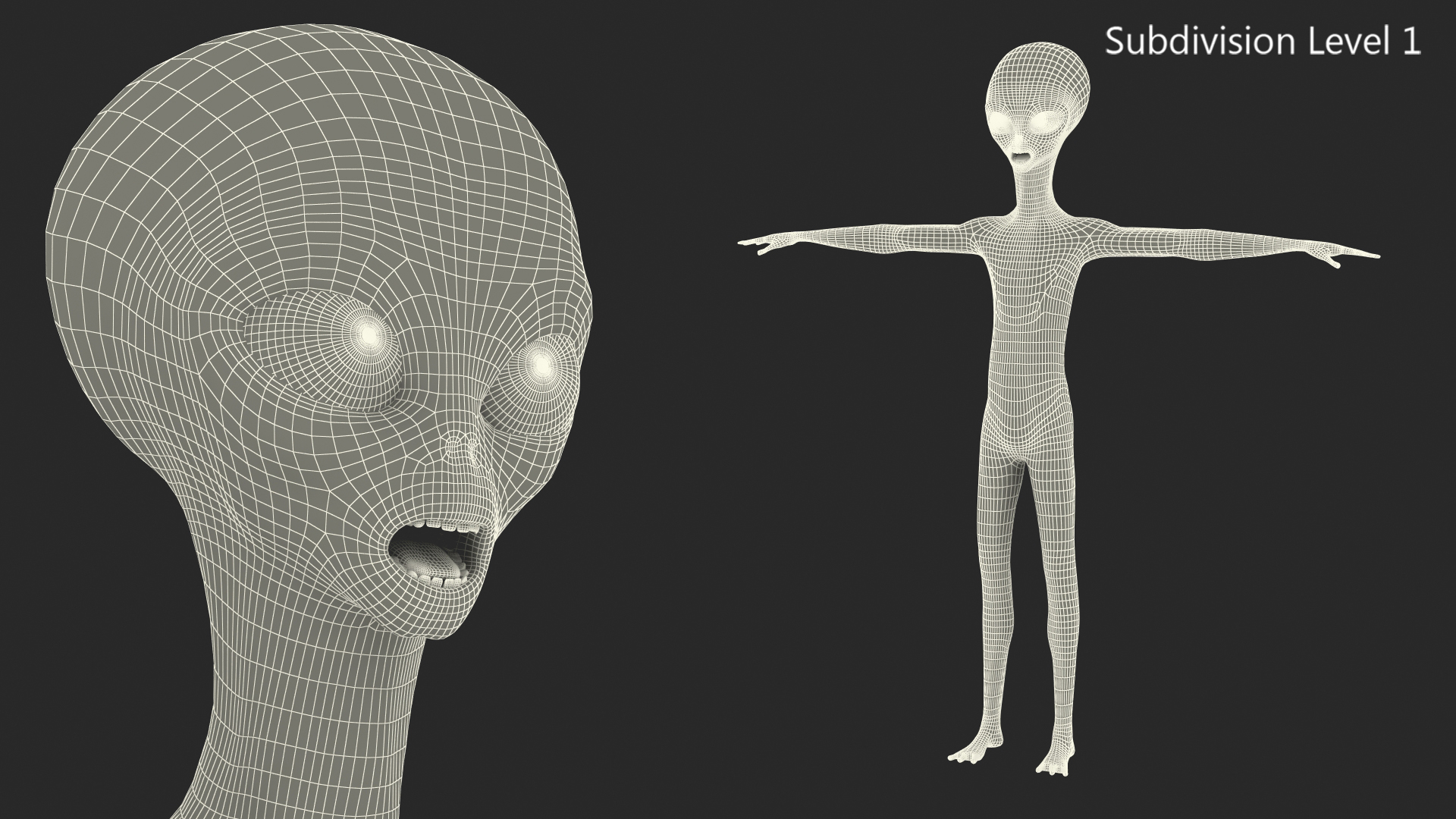 Alien 3D model