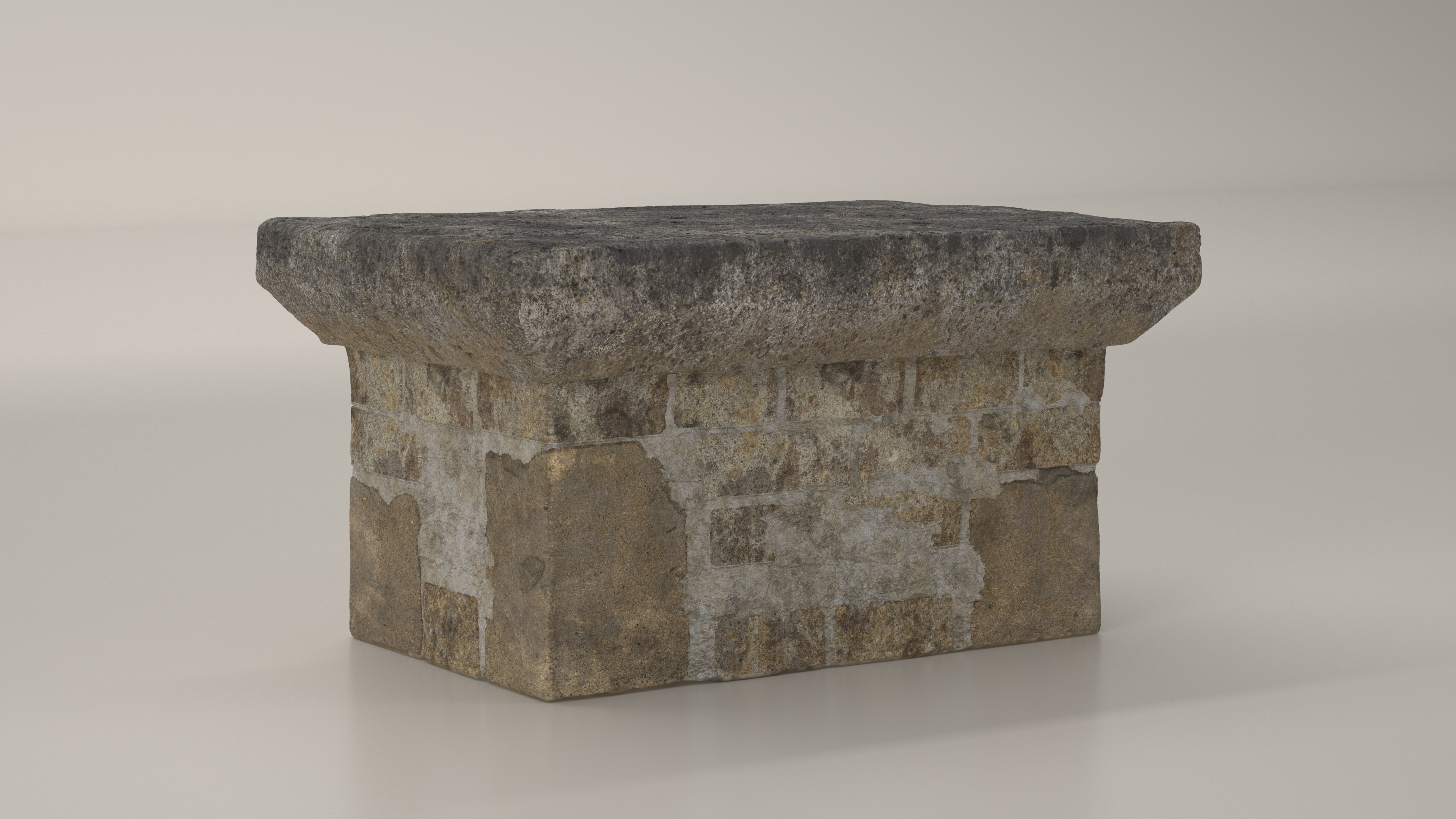 3D Stone Altar