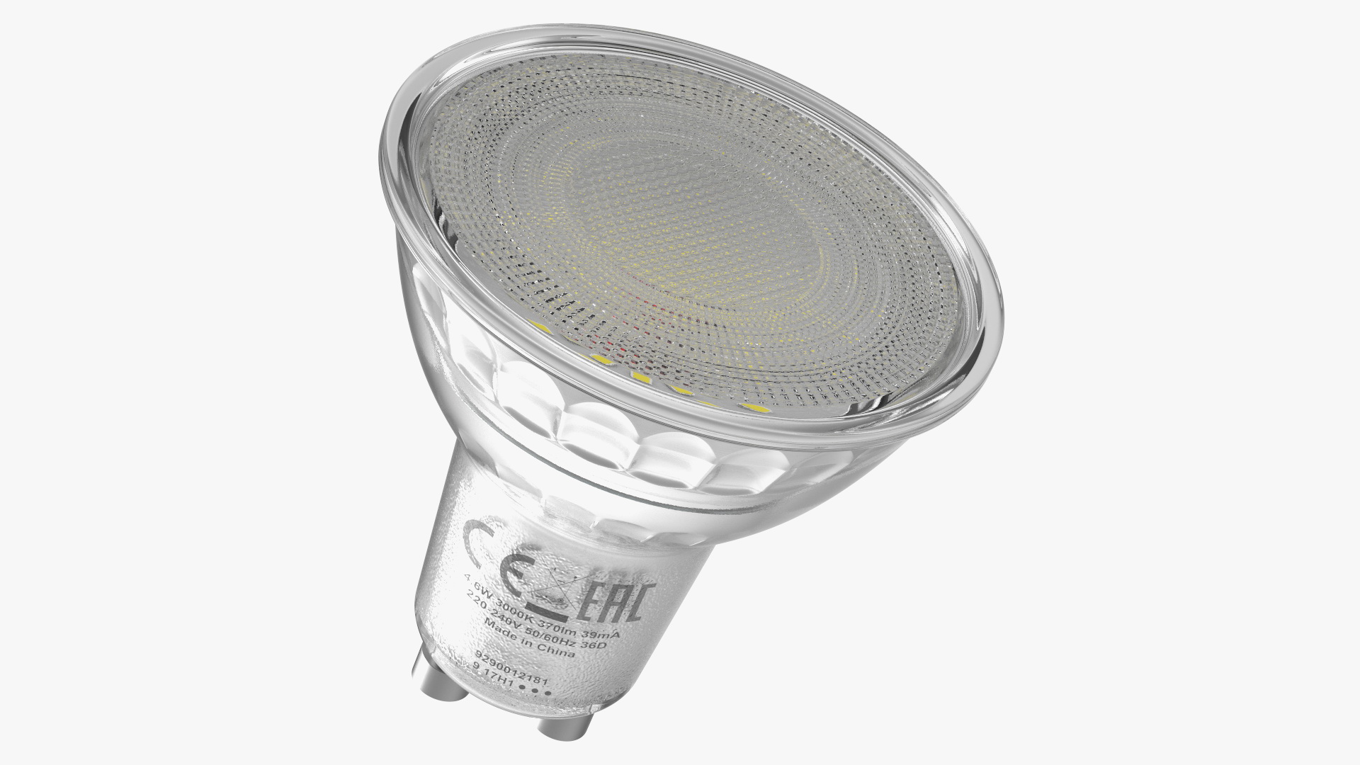 TIR Lens GU10 MR16 LED Bulb 3D