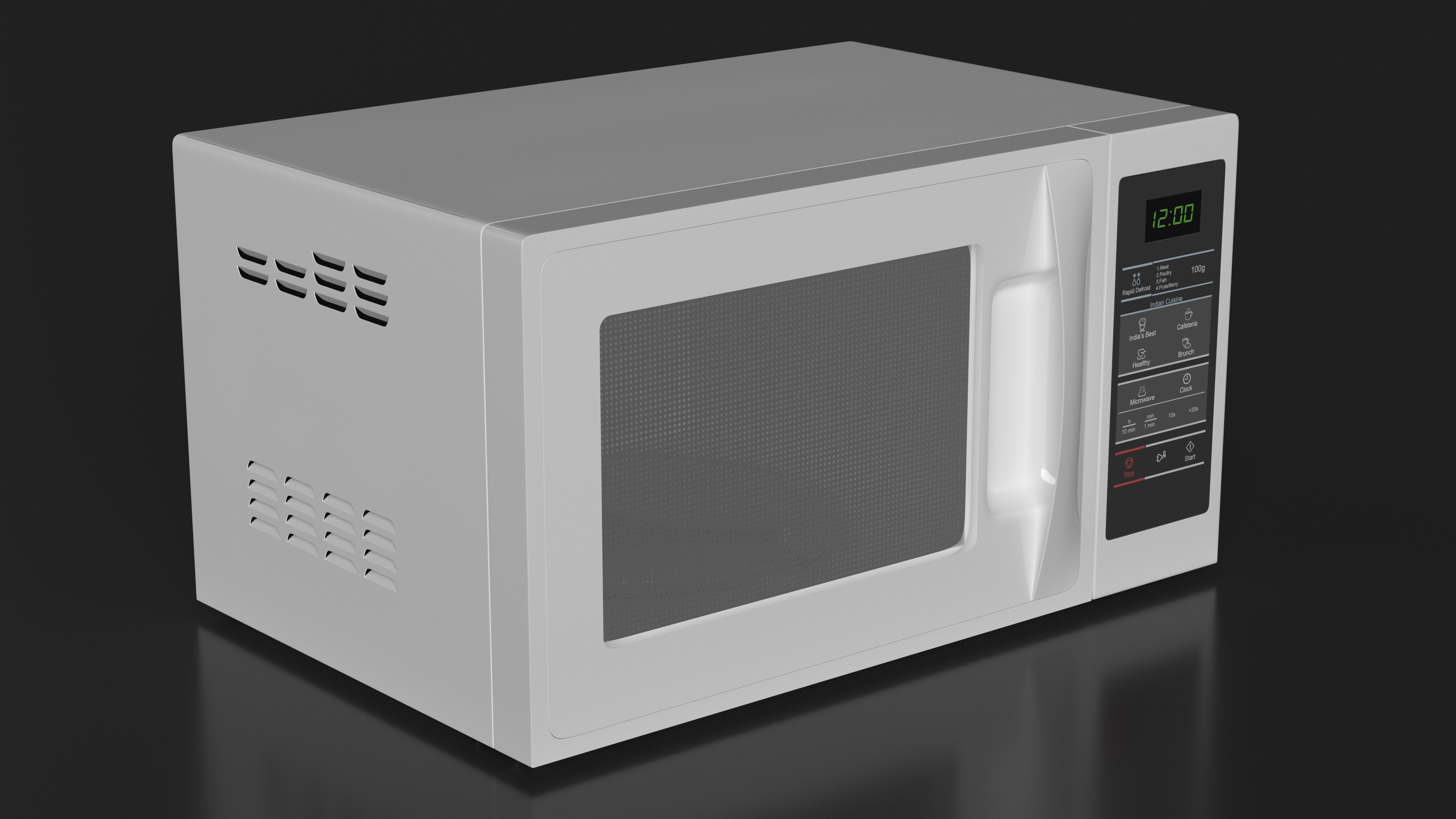 Kitchen Microwave Oven 3D