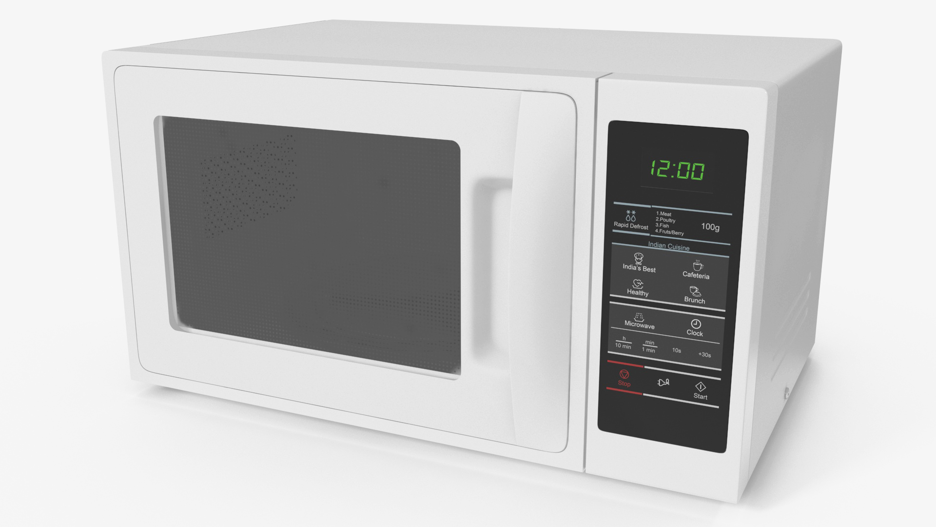 Kitchen Microwave Oven 3D