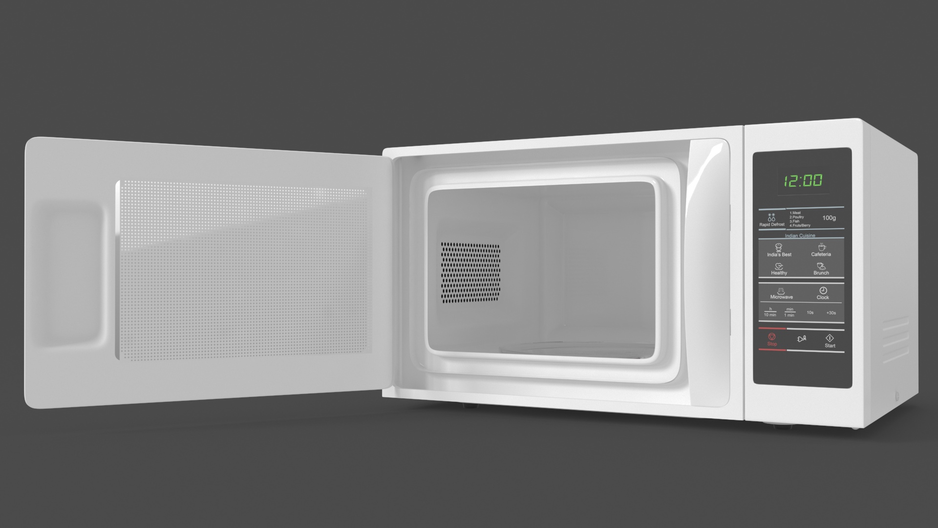 Kitchen Microwave Oven 3D