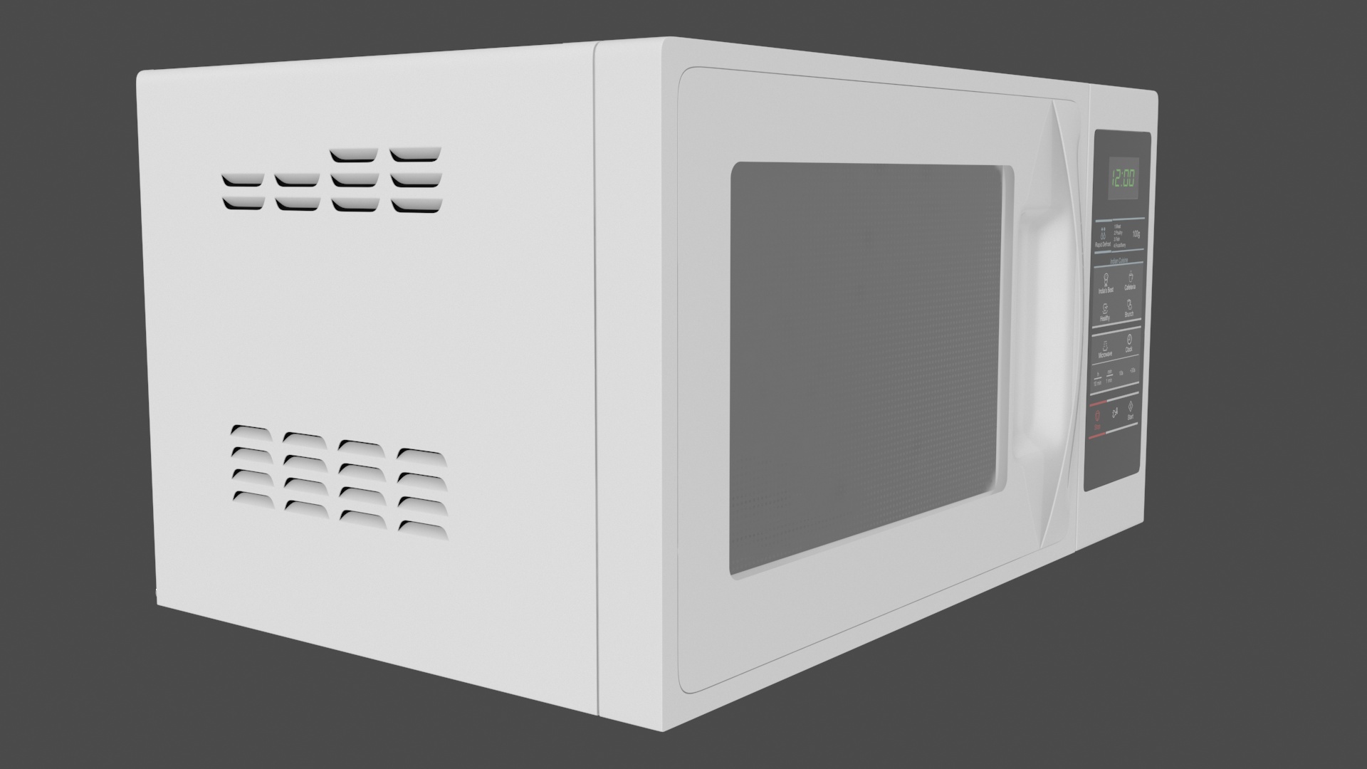 Kitchen Microwave Oven 3D