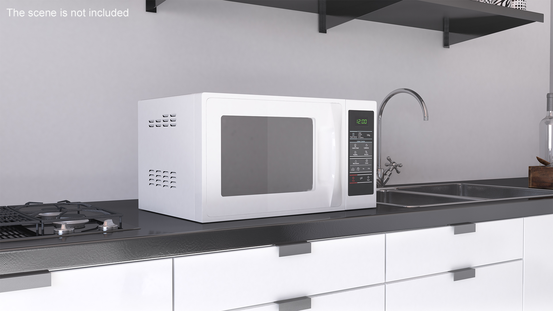 Kitchen Microwave Oven 3D