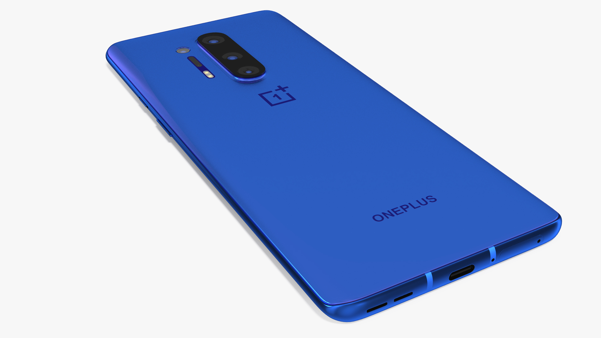 3D model OnePlus 8 Pro Ultramarine Blue