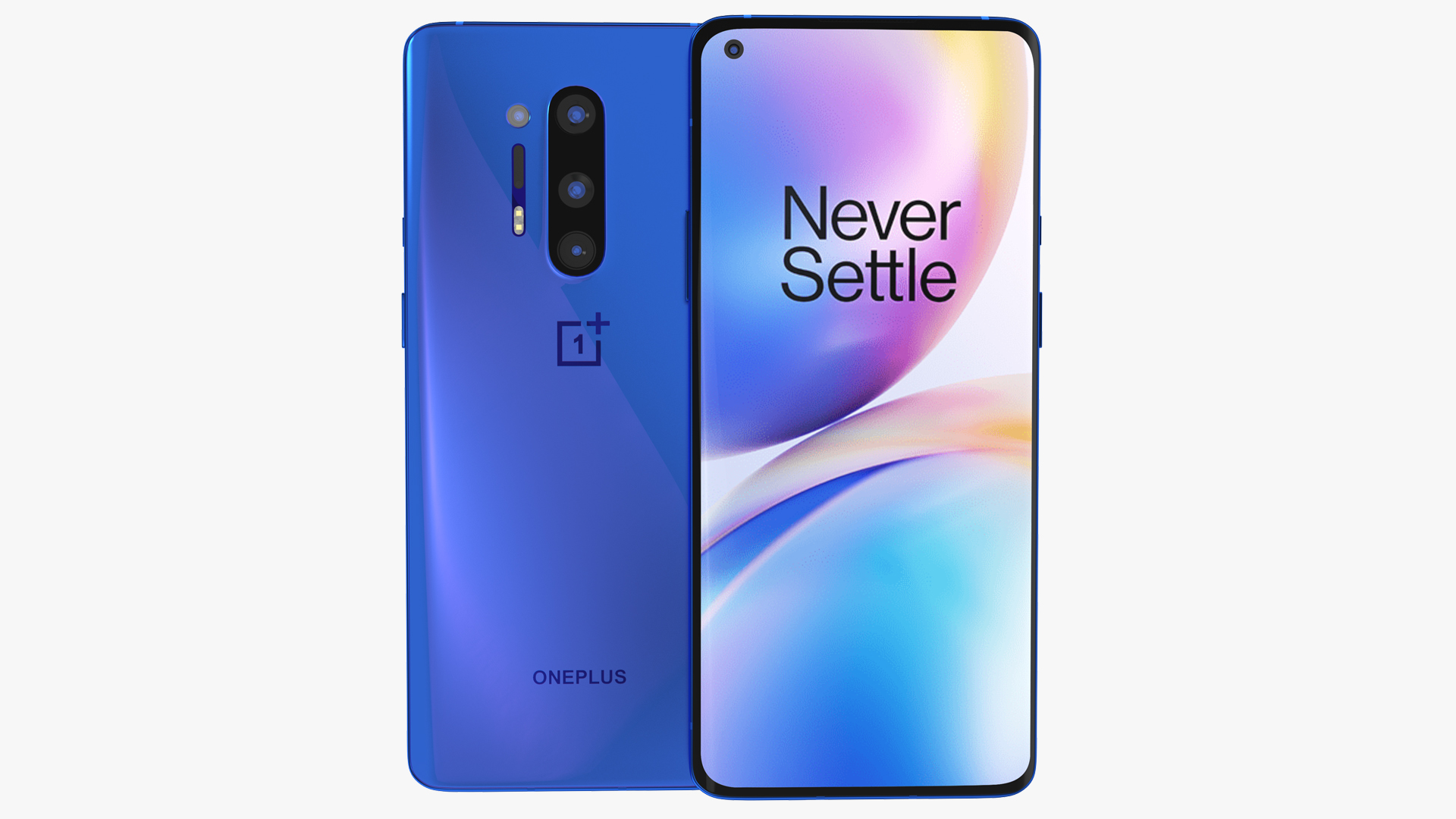 3D model OnePlus 8 Pro Ultramarine Blue