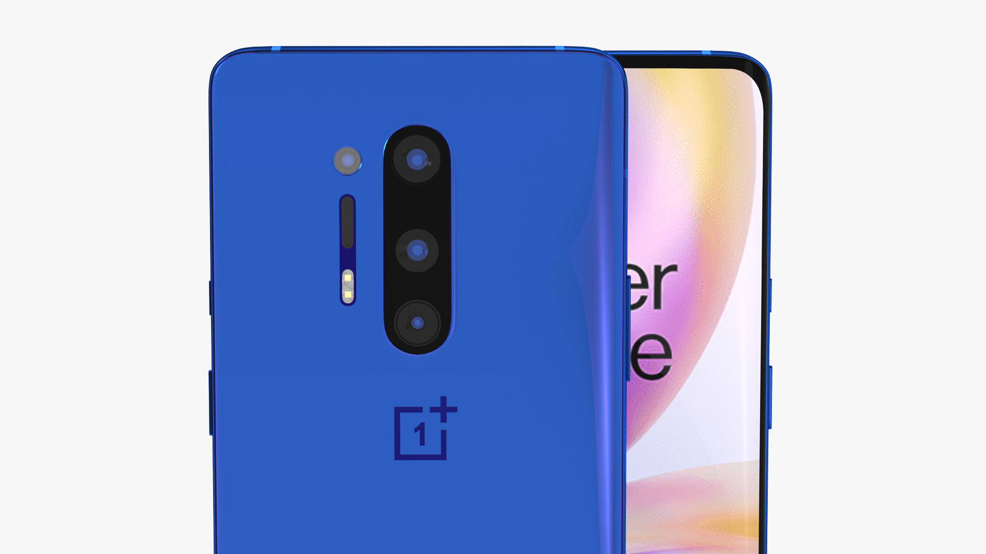 3D model OnePlus 8 Pro Ultramarine Blue