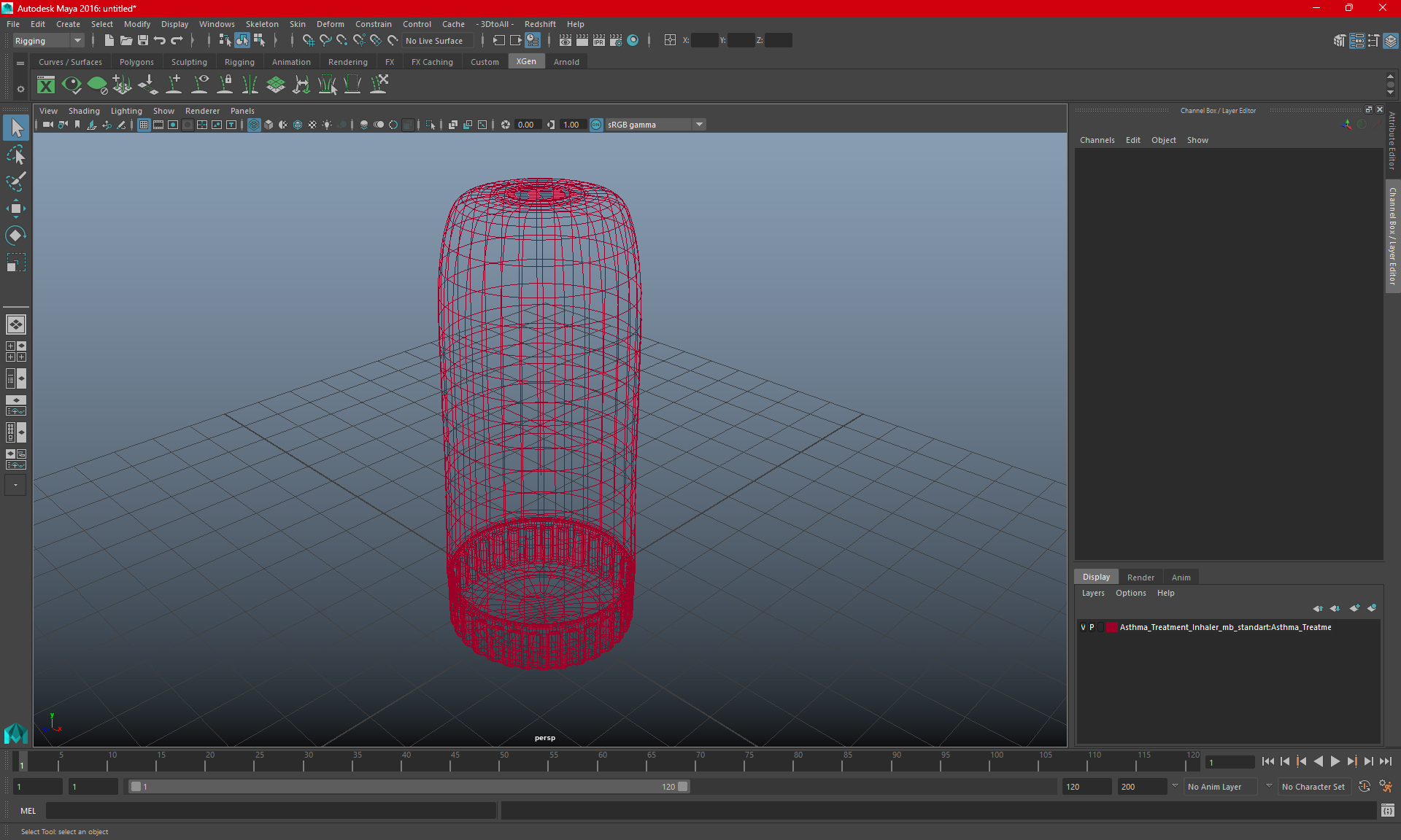 Symbicort Asthma Inhaler 3D model