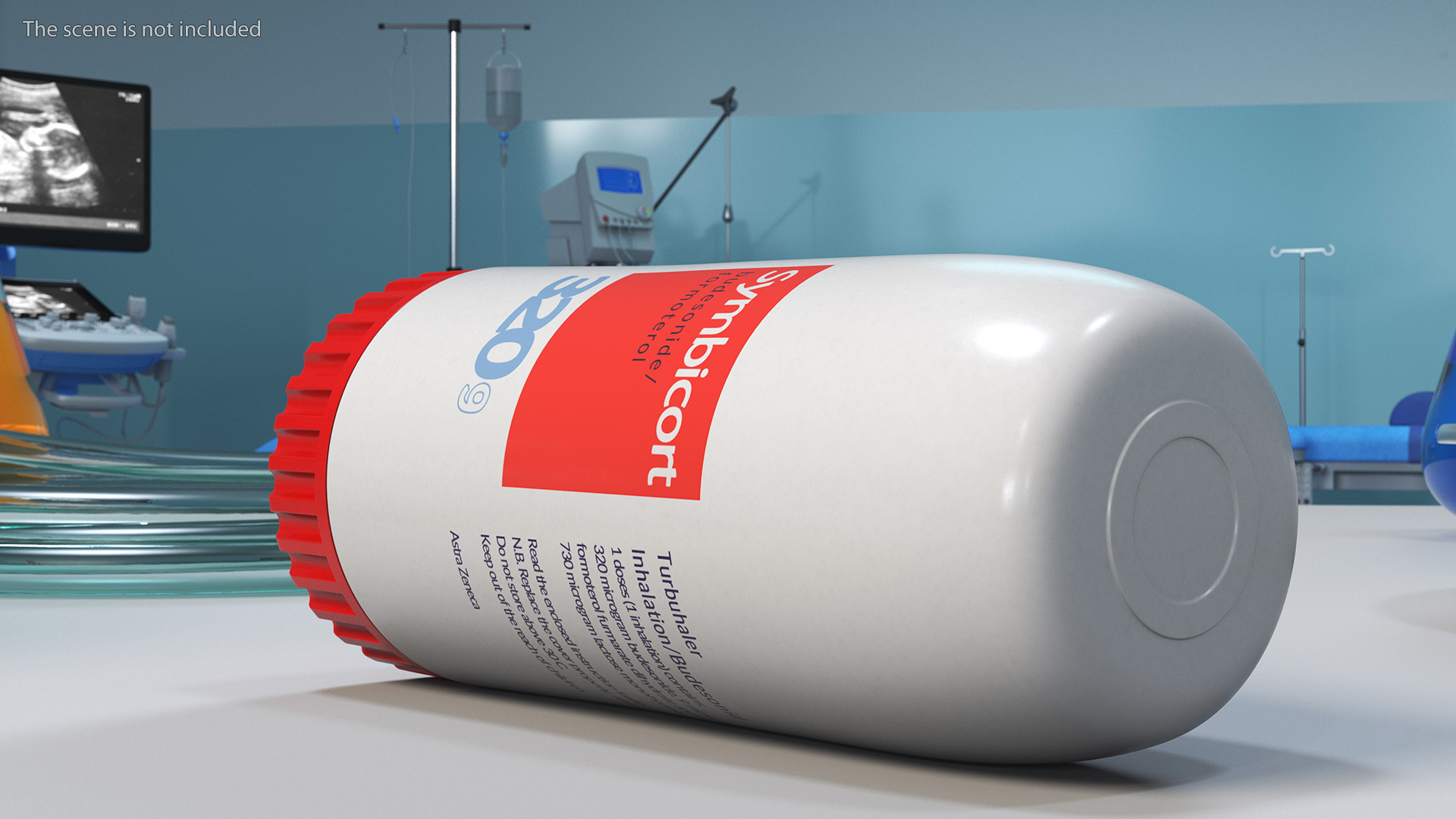 Symbicort Asthma Inhaler 3D model