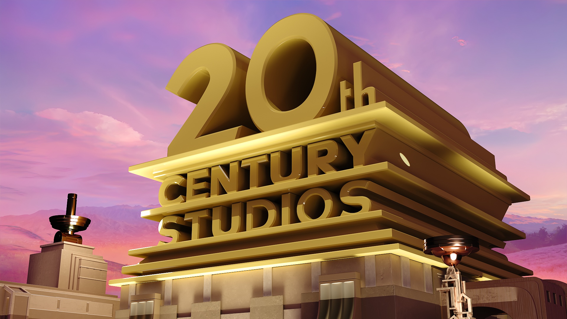 20th Century Fox Studios 3D model