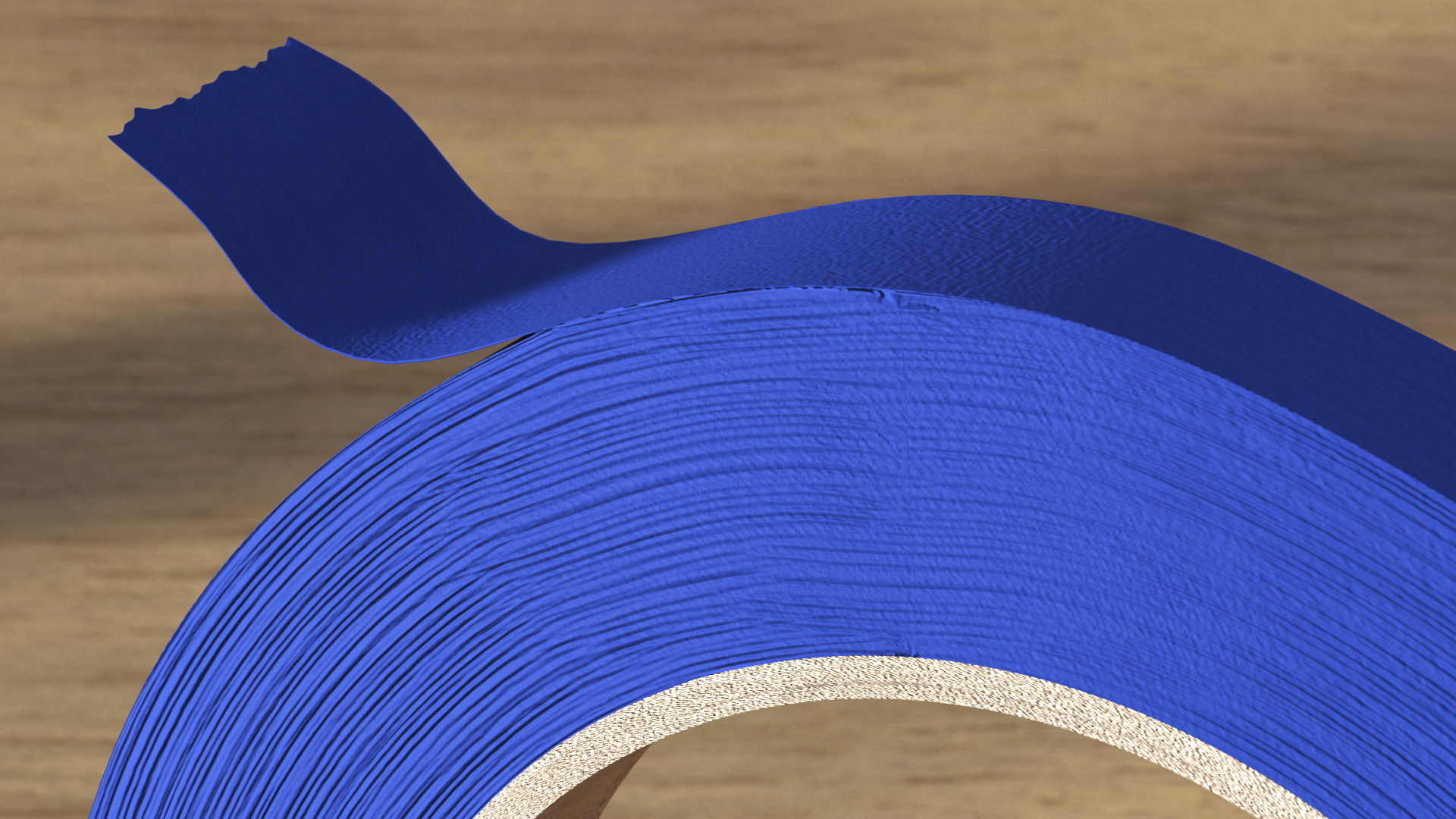 3D Painters Tape Blue model