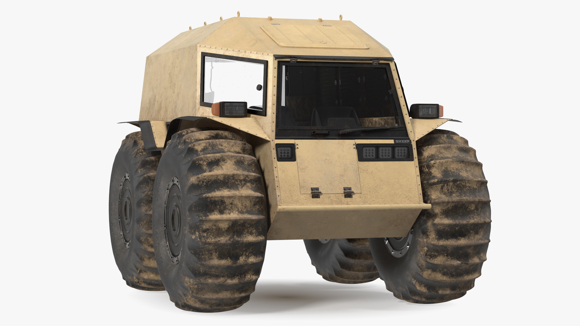 3D model Amphibious Sherp ATV Dirt