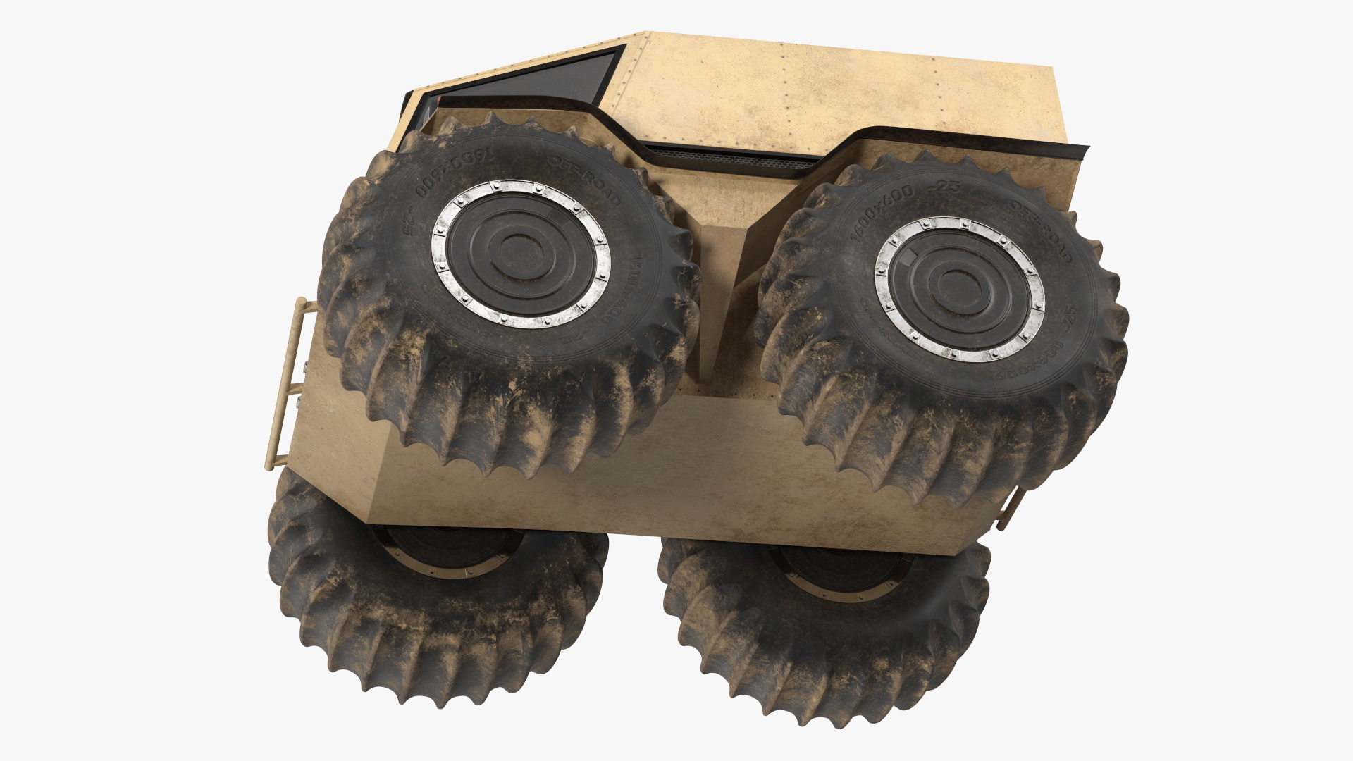 3D model Amphibious Sherp ATV Dirt